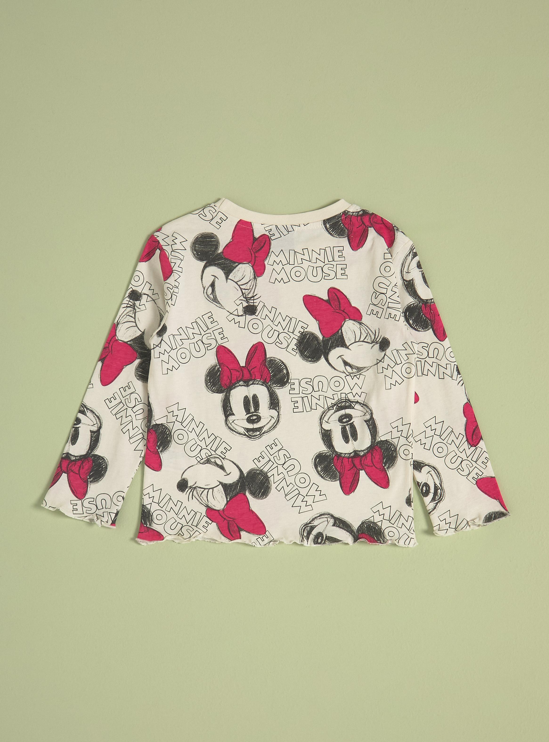 Polera Estampada Algodón Minnie-3