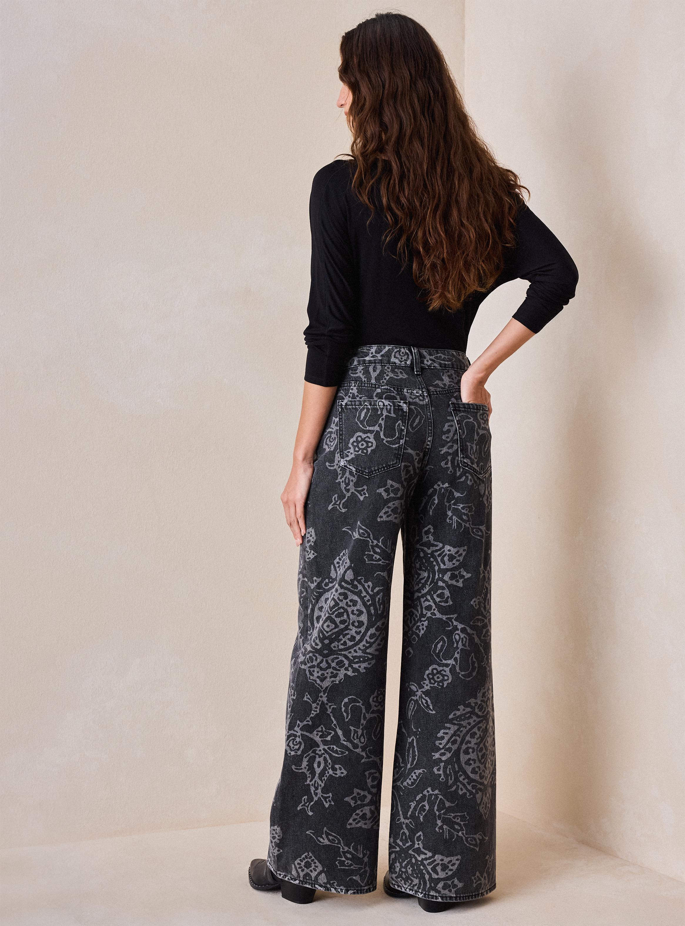Pantalón Estampado Corrosión-5