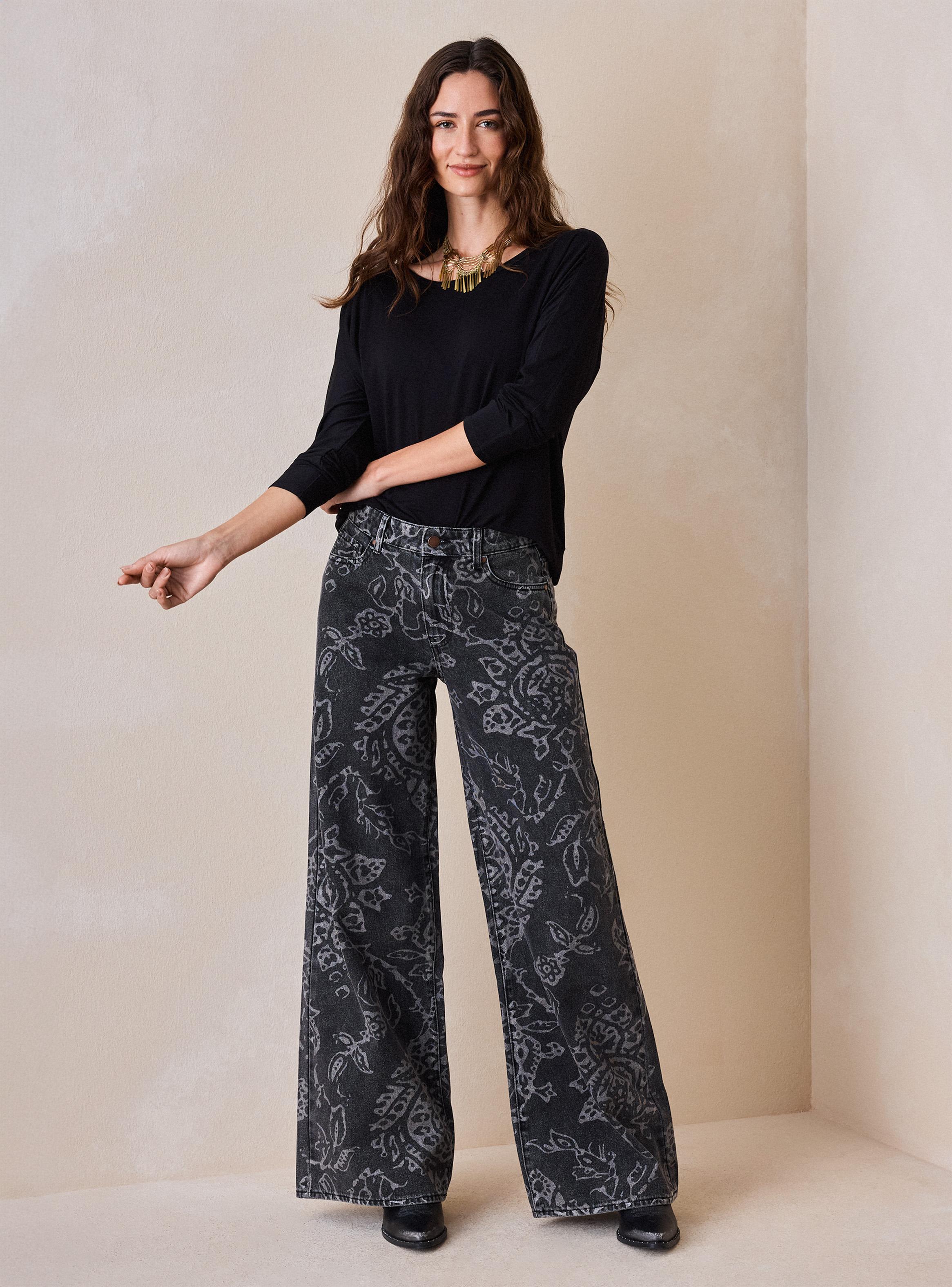 Pantalón Estampado Corrosión-4
