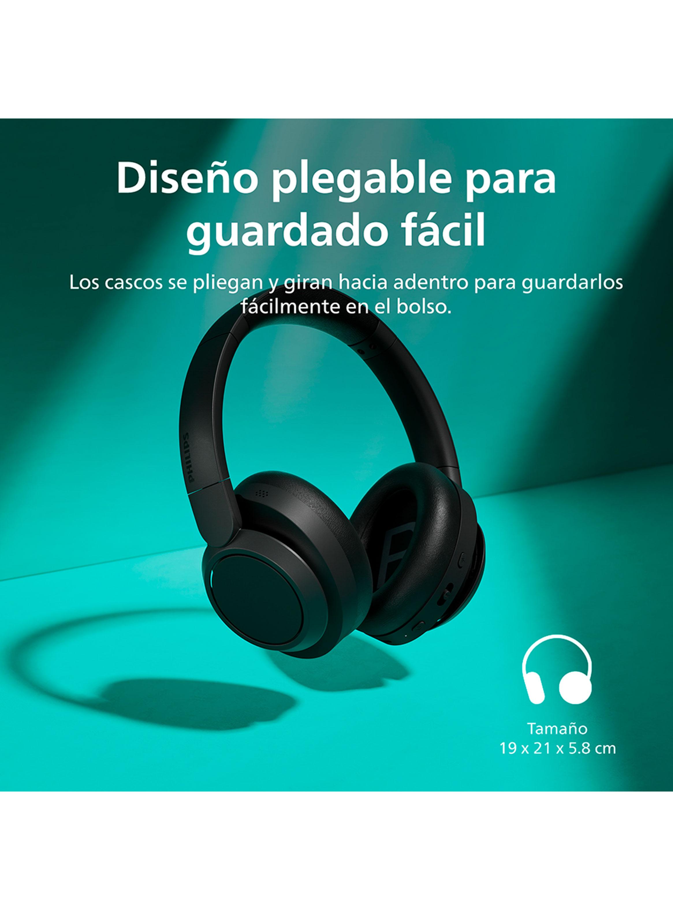 Audífonos Bluetooth Noise Cancelling TAH6509 Negro-1