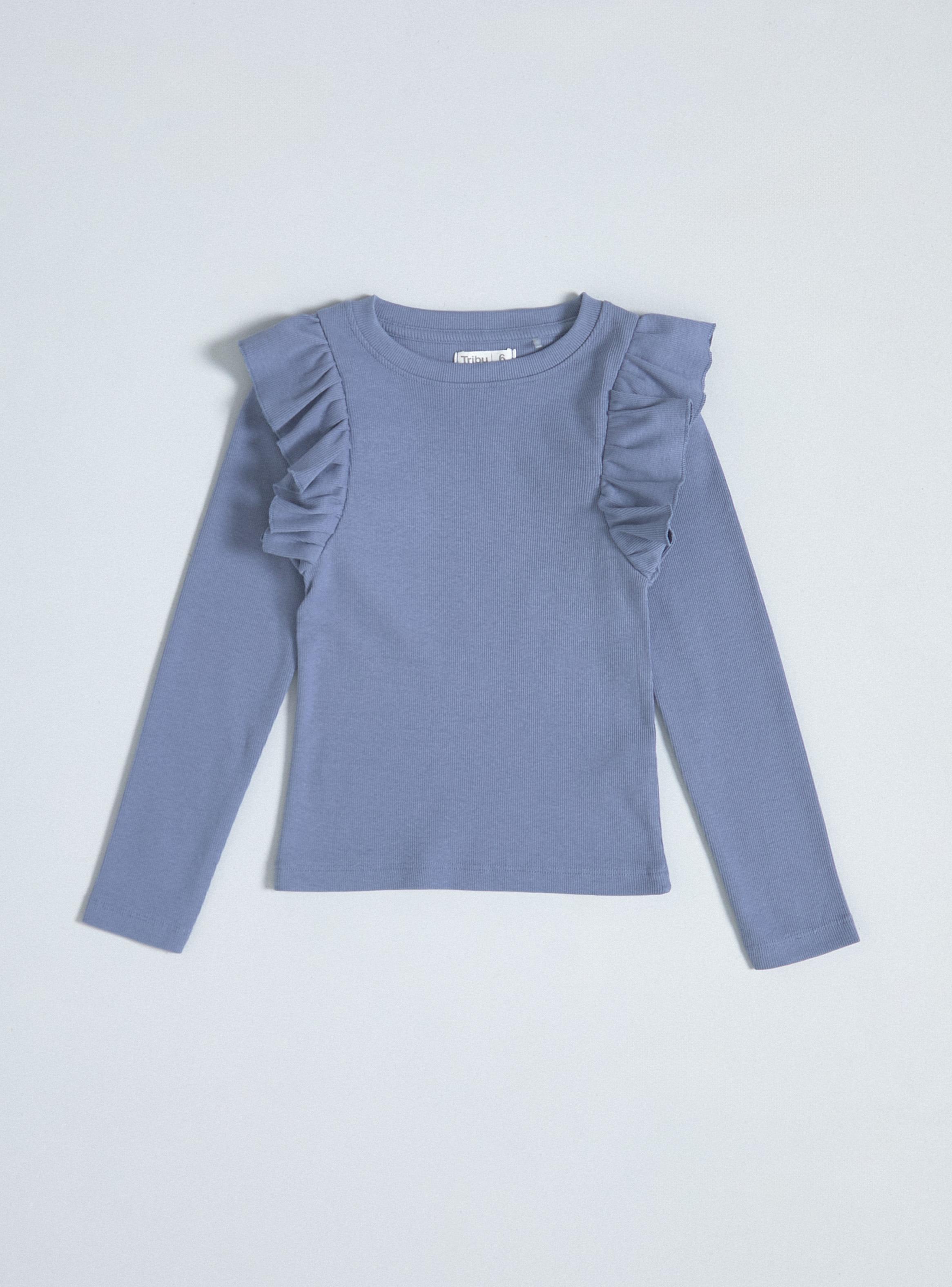 Polera Vuelos Rib Lisa-2