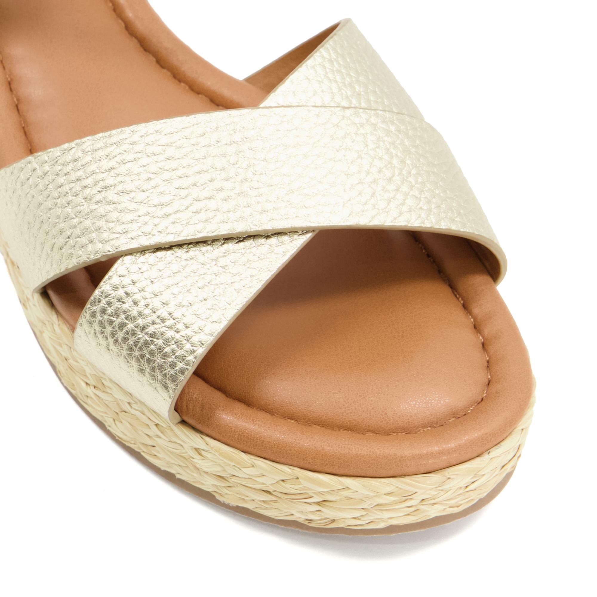 Sandalia Linnie Cuero Mujer-5