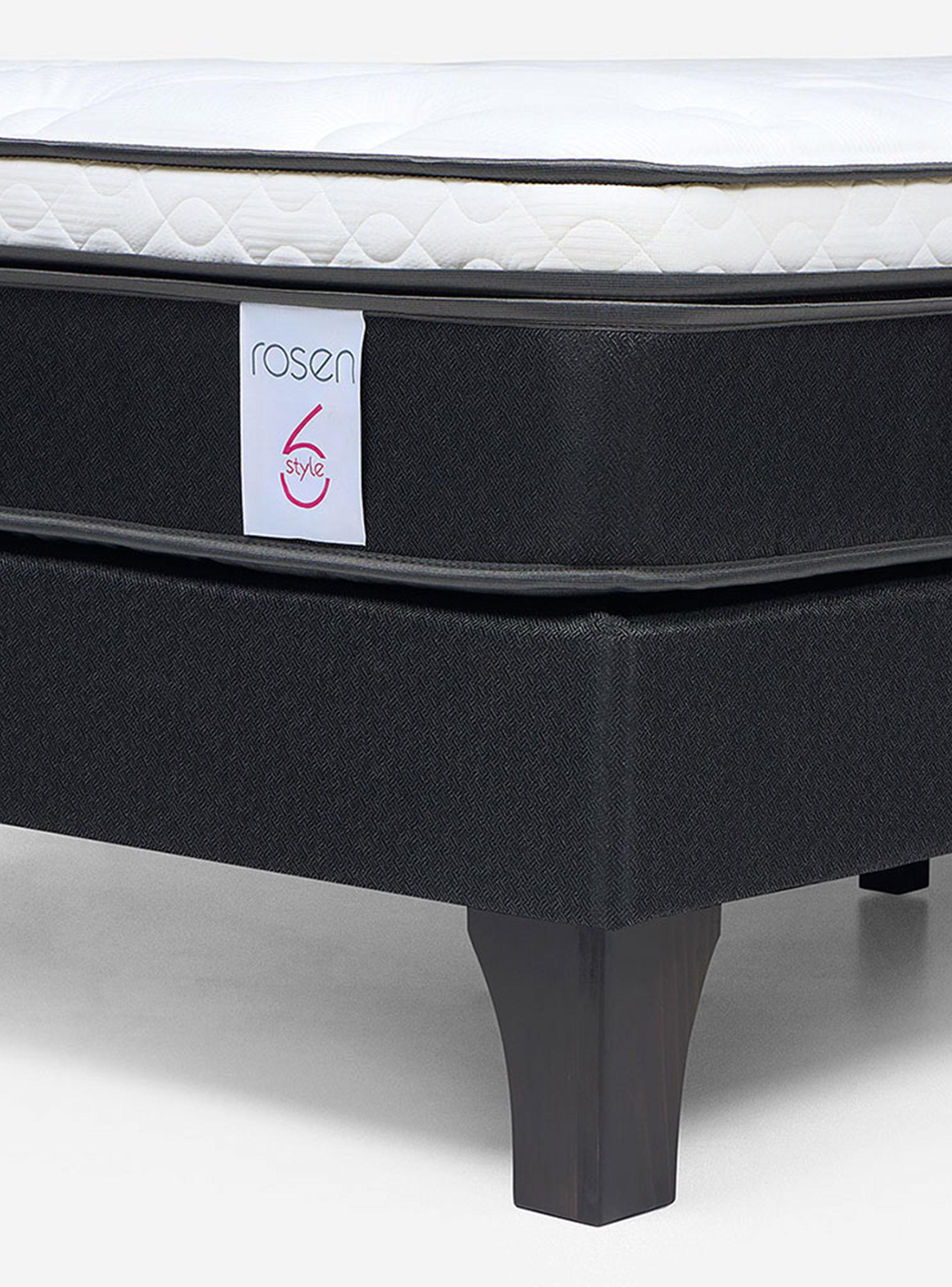 Cama New Style 6 1.5 Plazas Issey Grafito-3