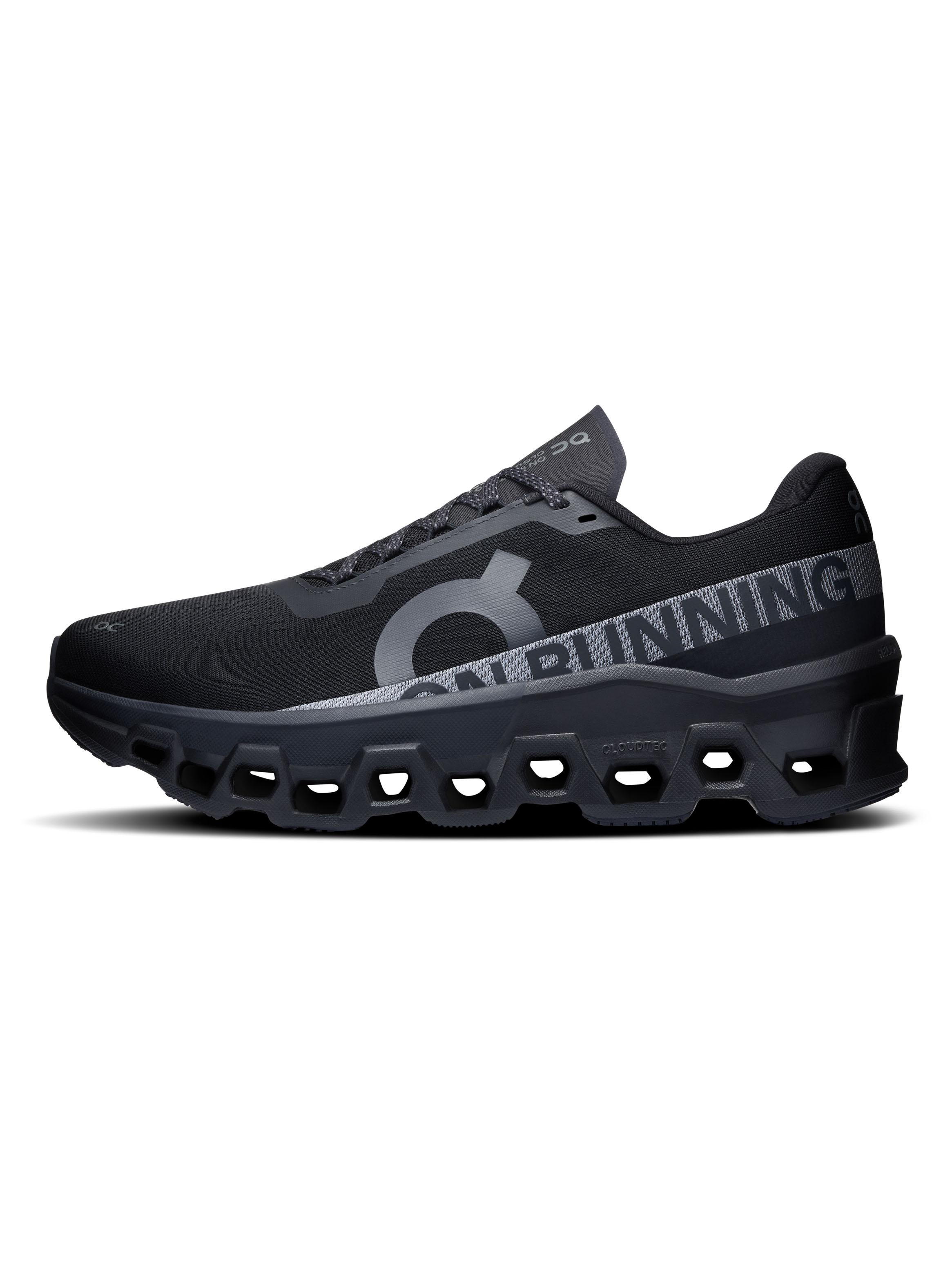 Zapatilla Running Logo Black Cloudmonster Hombre-2