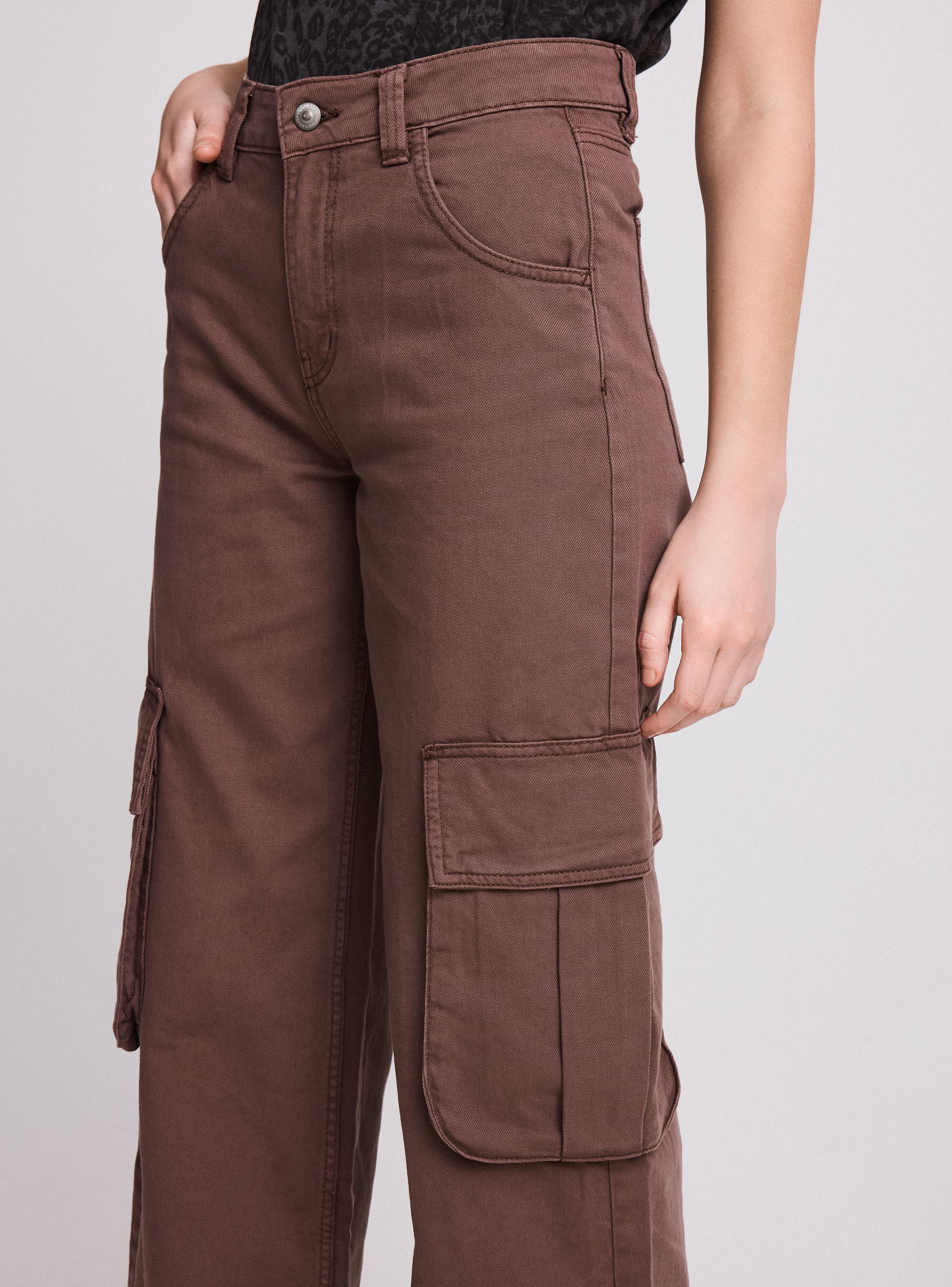 Pantalón Cargo Bolsillos Laterales-2