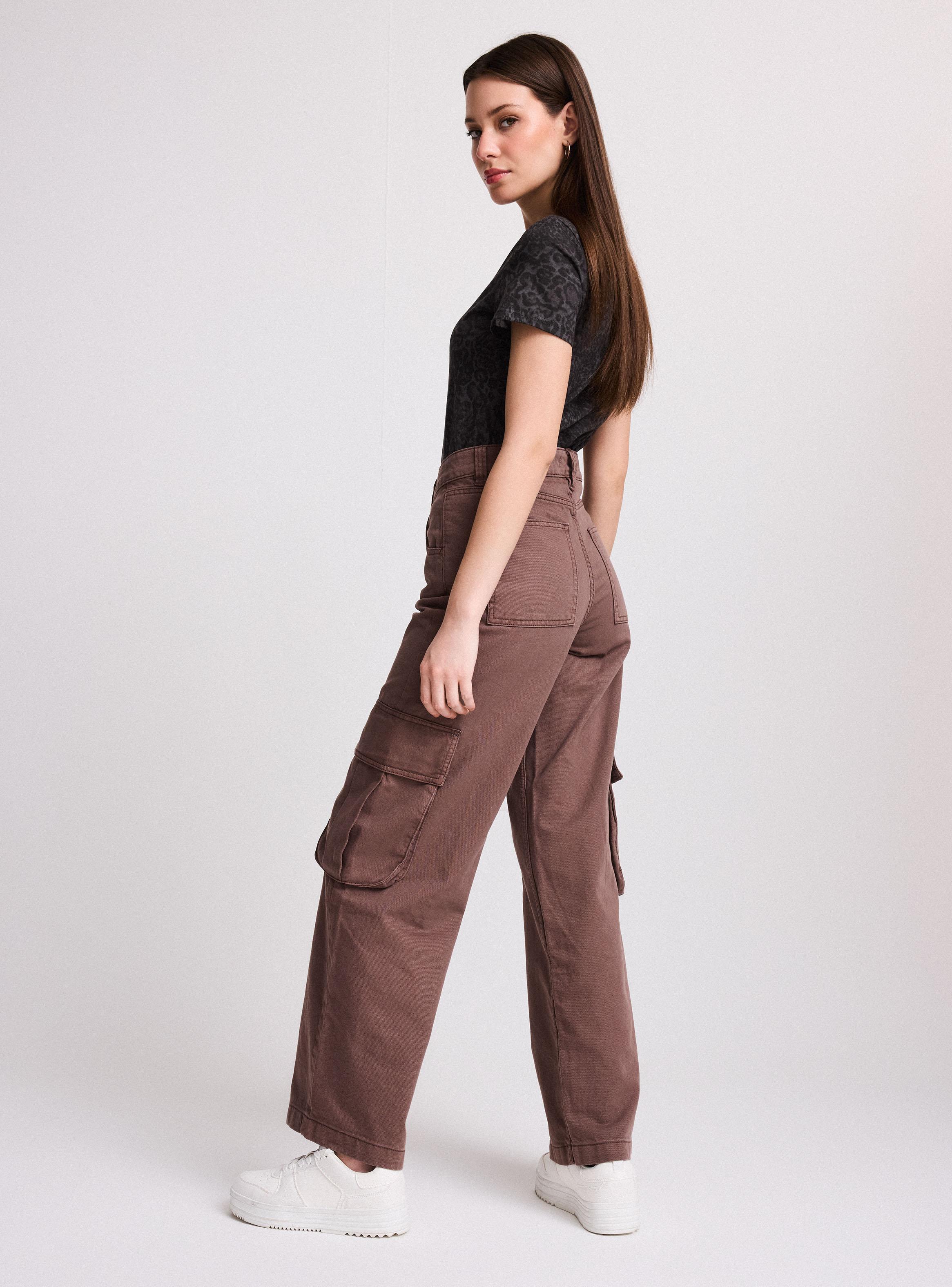 Pantalón Cargo Bolsillos Laterales-5