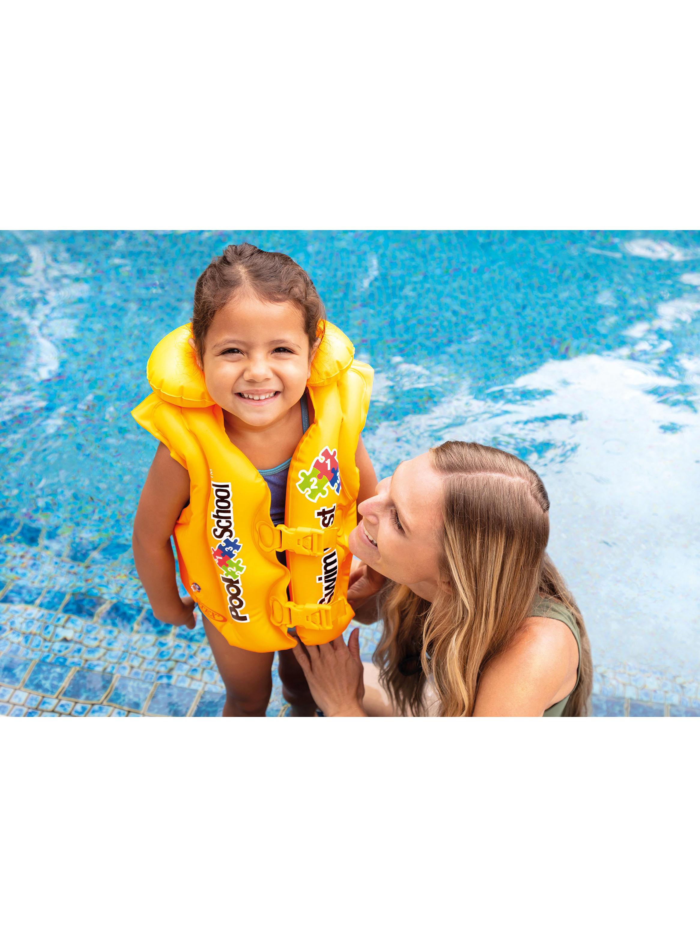 Chaleco Salvavidas Inflable Amarillo-2