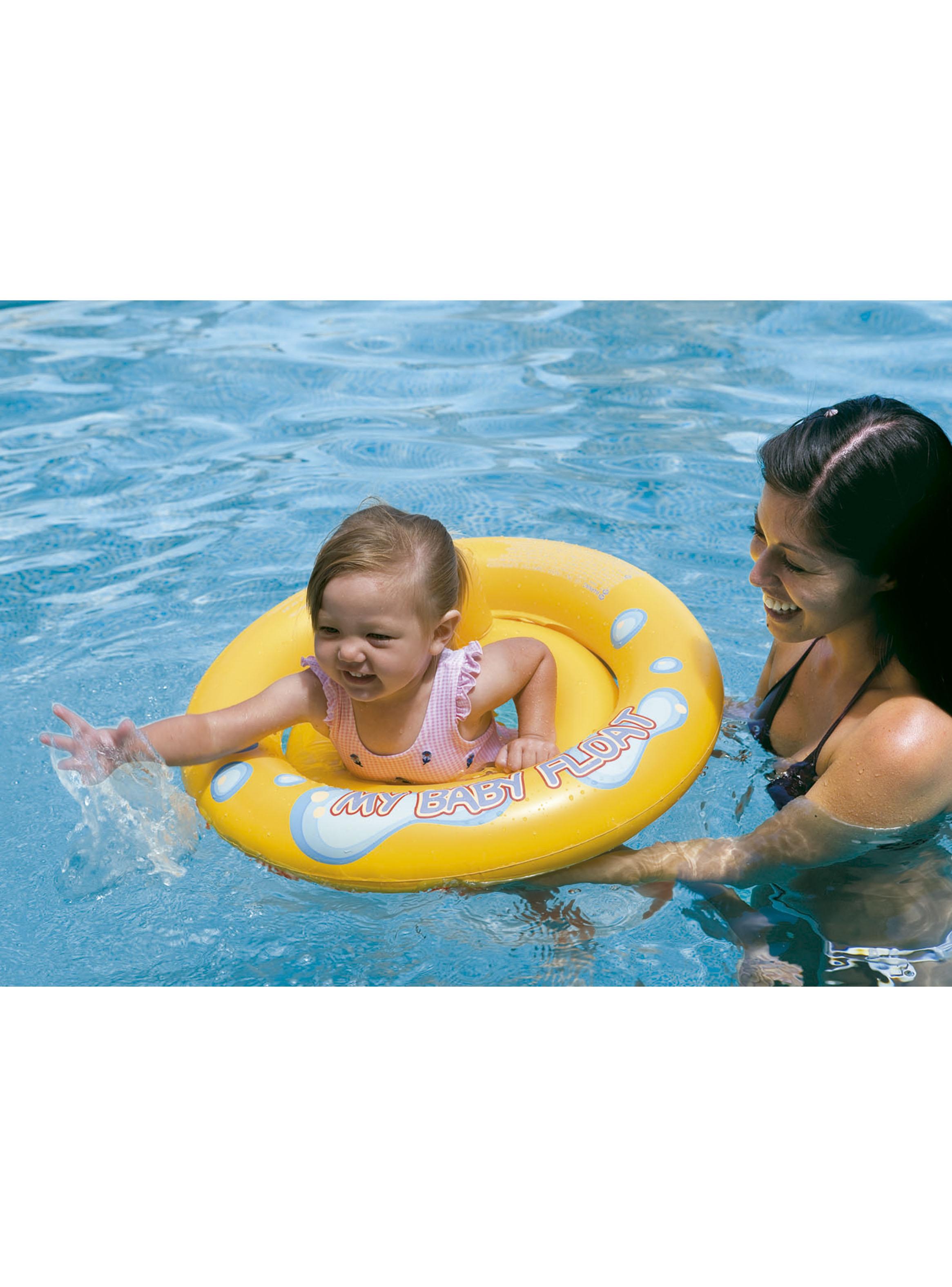 Flotador Inflable Bebé Amarillo-3