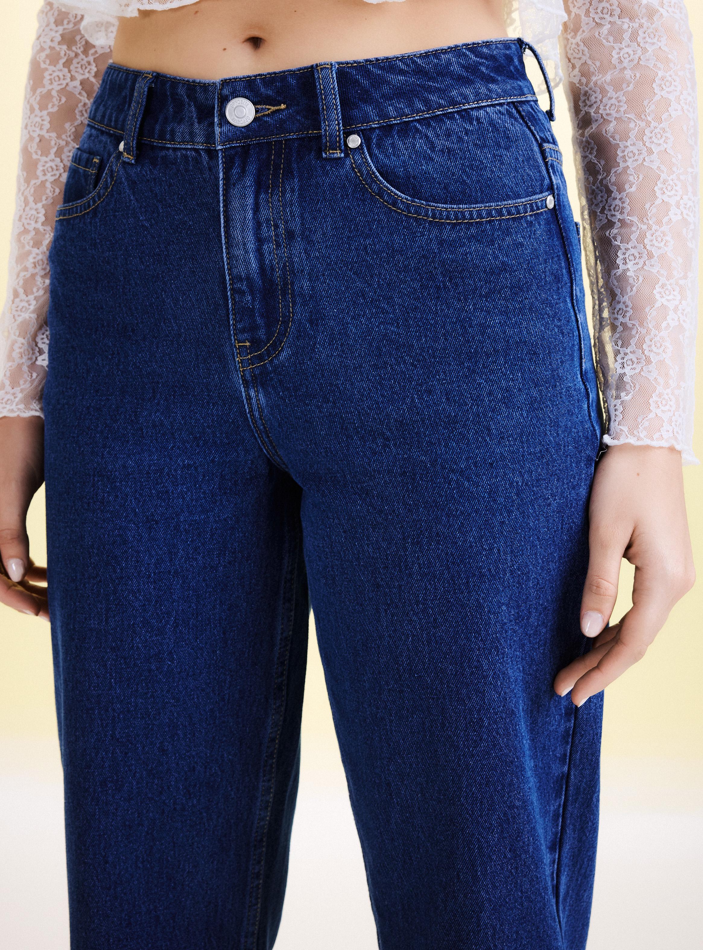Jeans New Mom Lavados Denim-2