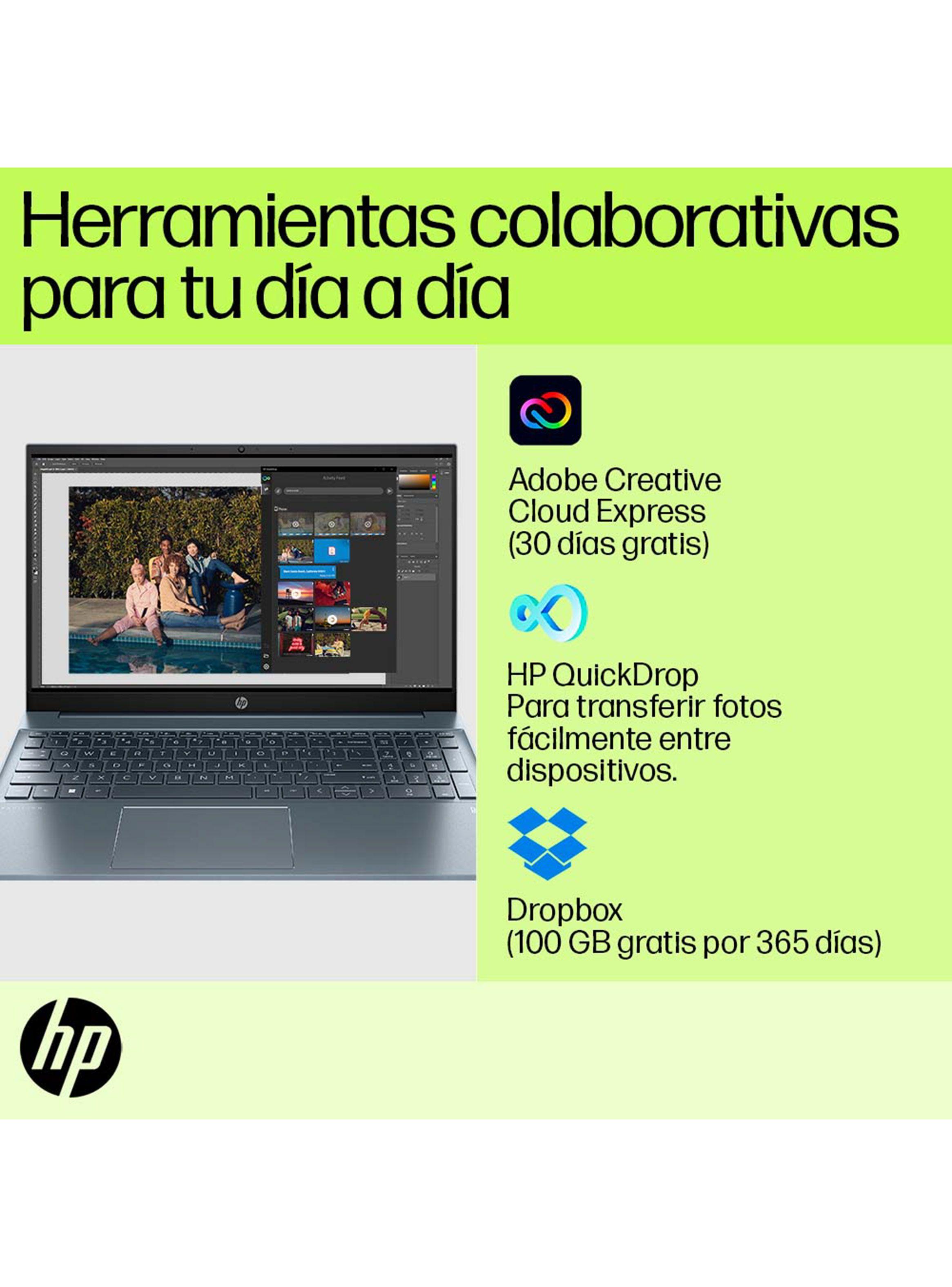 Notebook Pavilion 15-eg2503la Intel Core i5 12va Gen 16GB RAM 512GB SSD 15" Windows-8