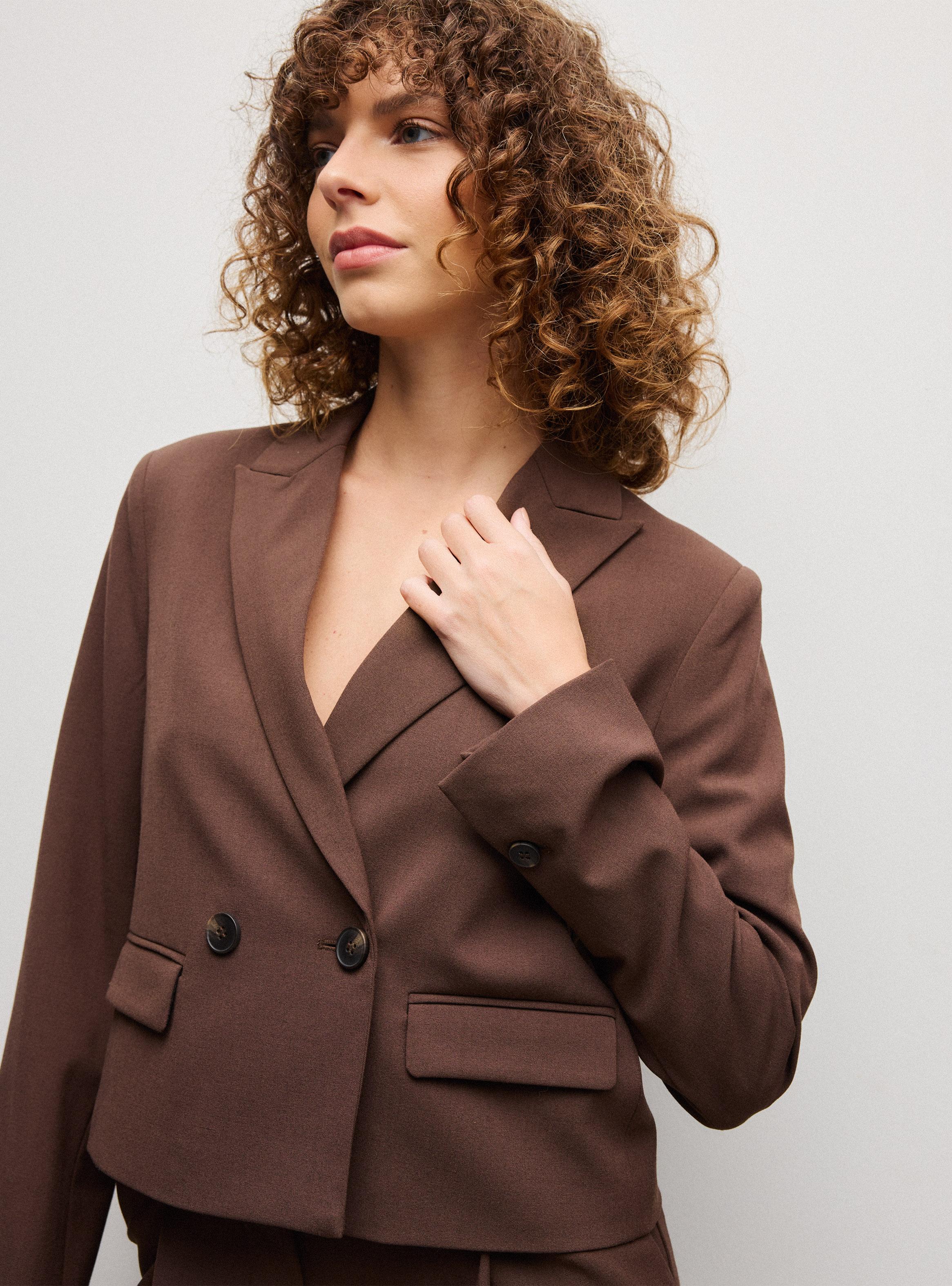 Blazer Corto Cierre Cruzado-2