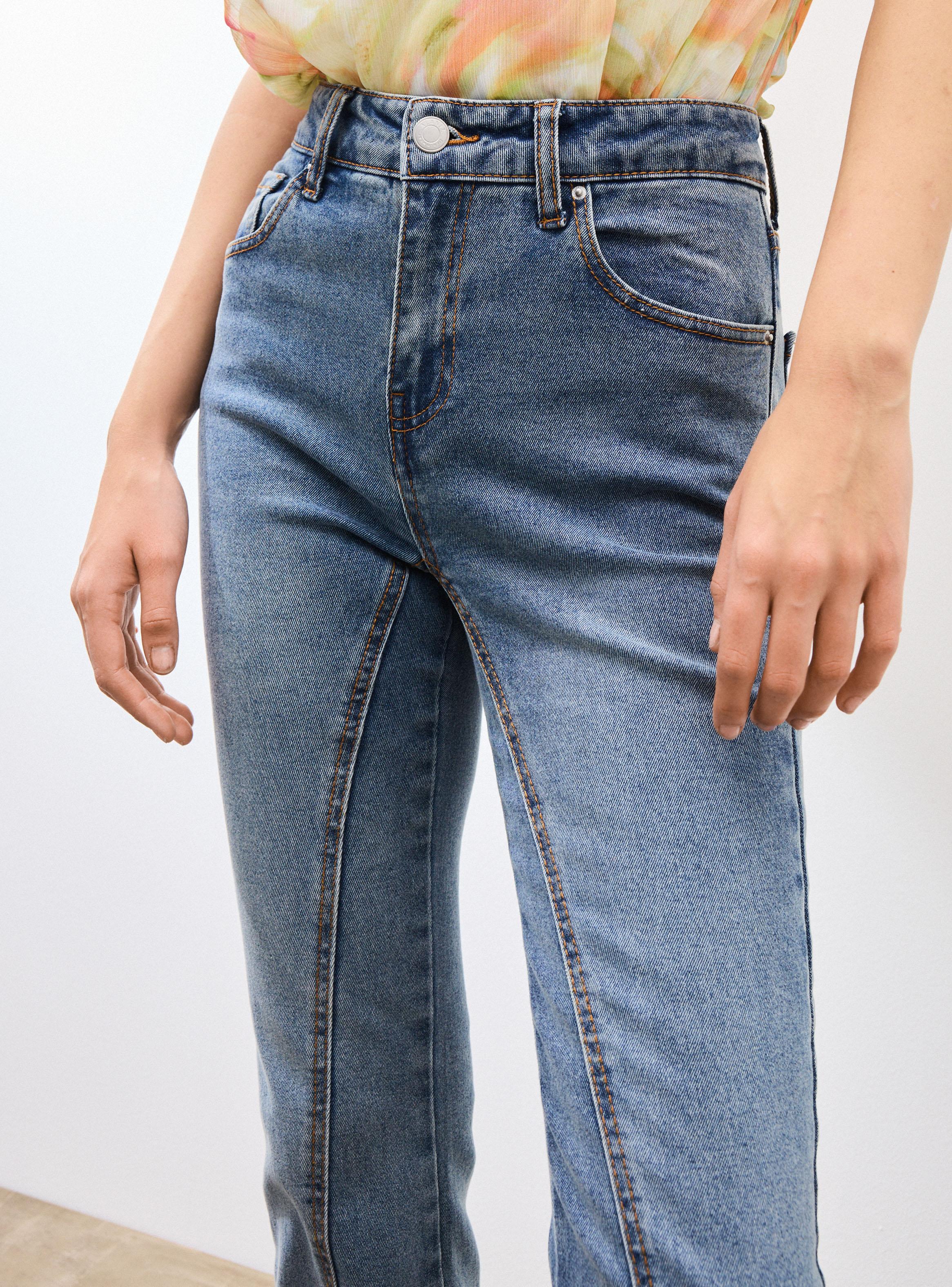 Jeans Flare Look Vintage-2