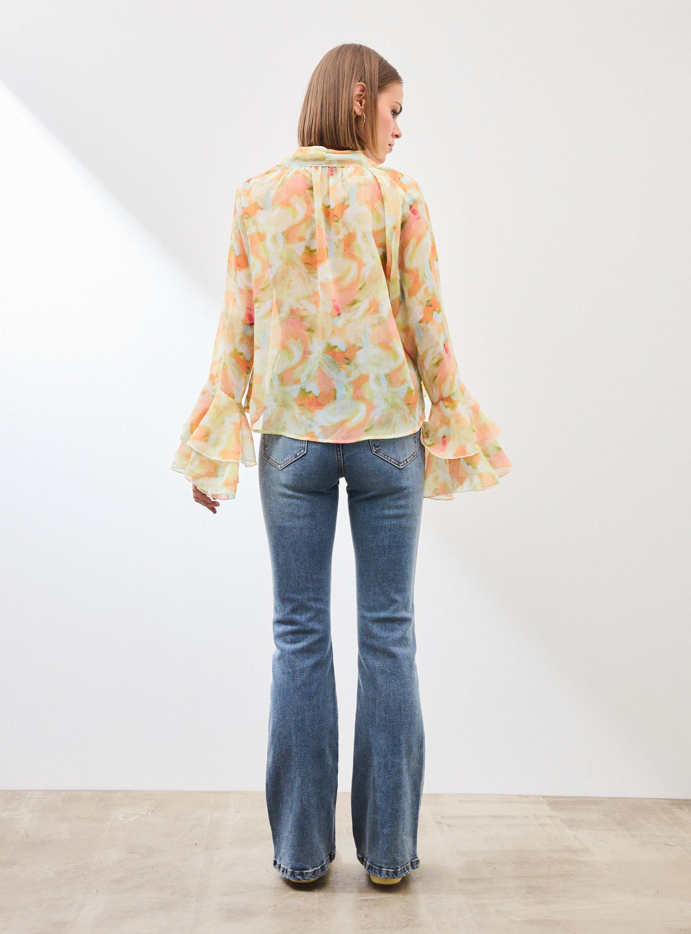 Jeans Flare Look Vintage-5