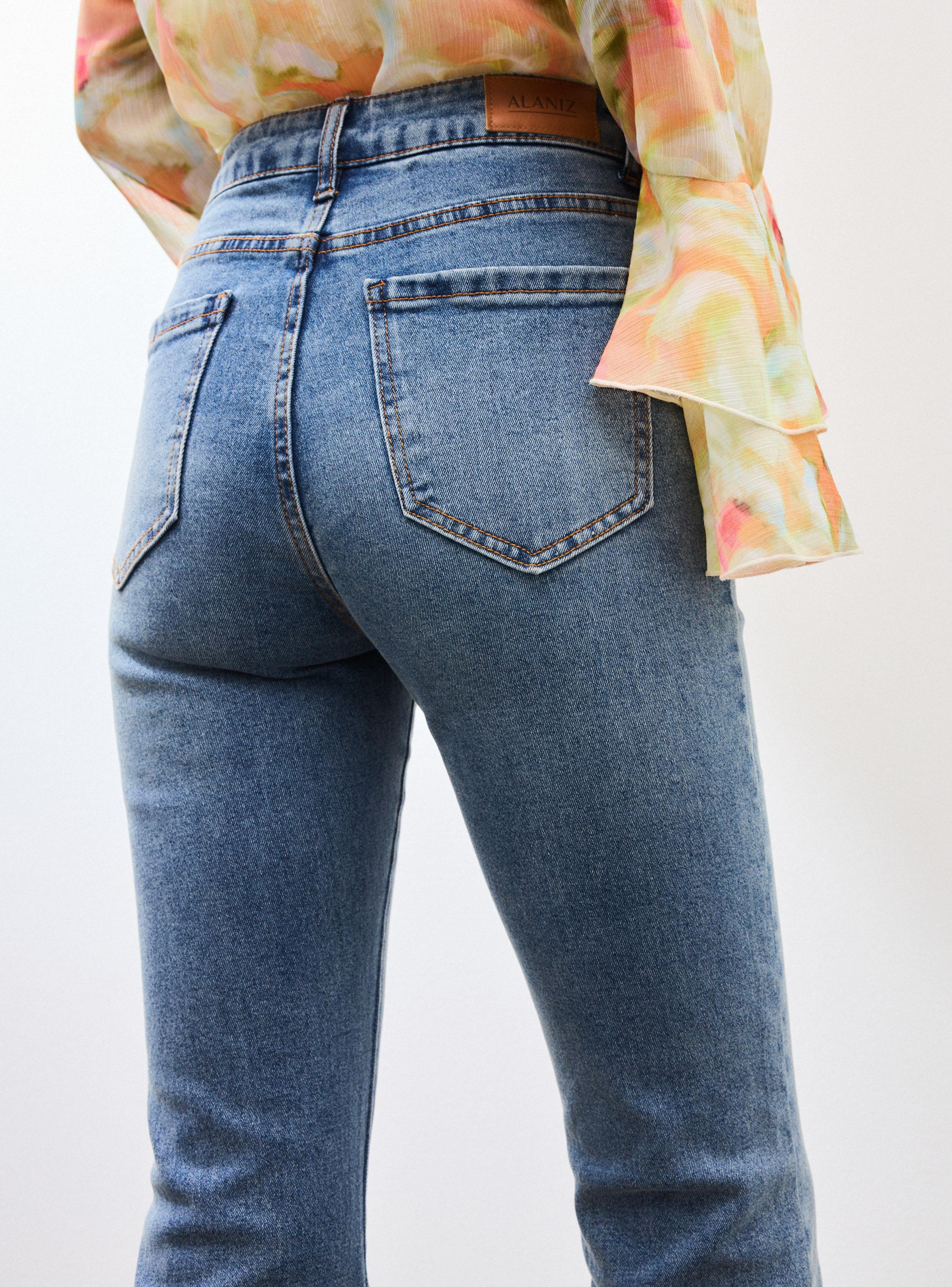Jeans Flare Look Vintage-3