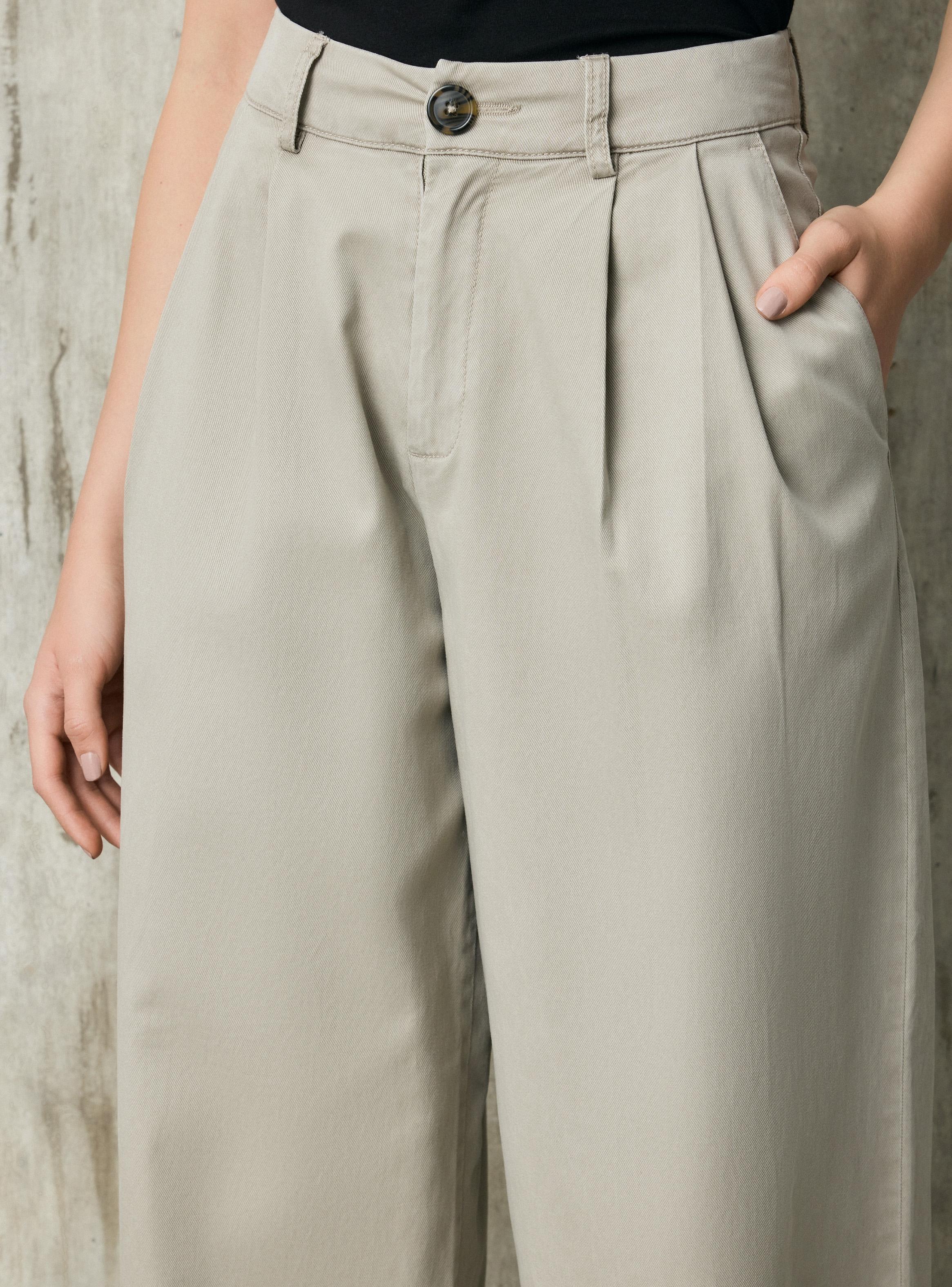 Pantalón Sastrero de Algodón-2