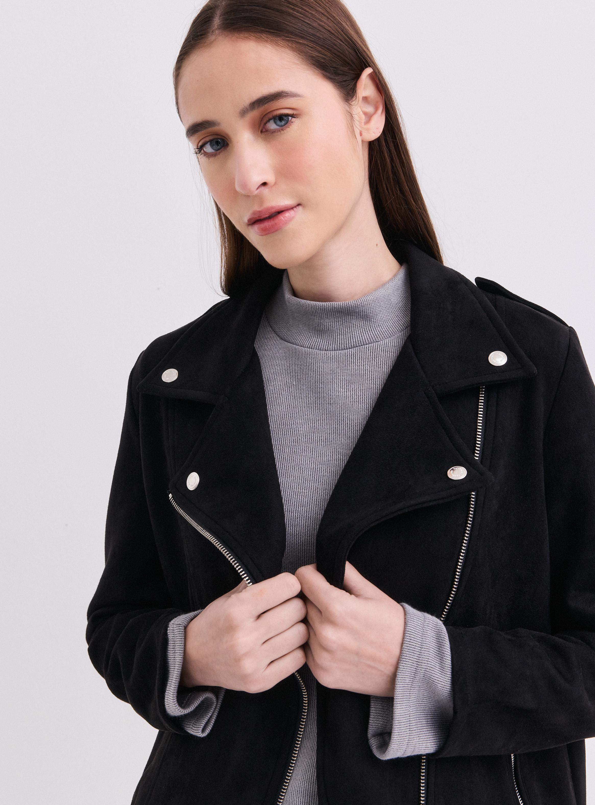 Chaqueta Motoquera Suede-3