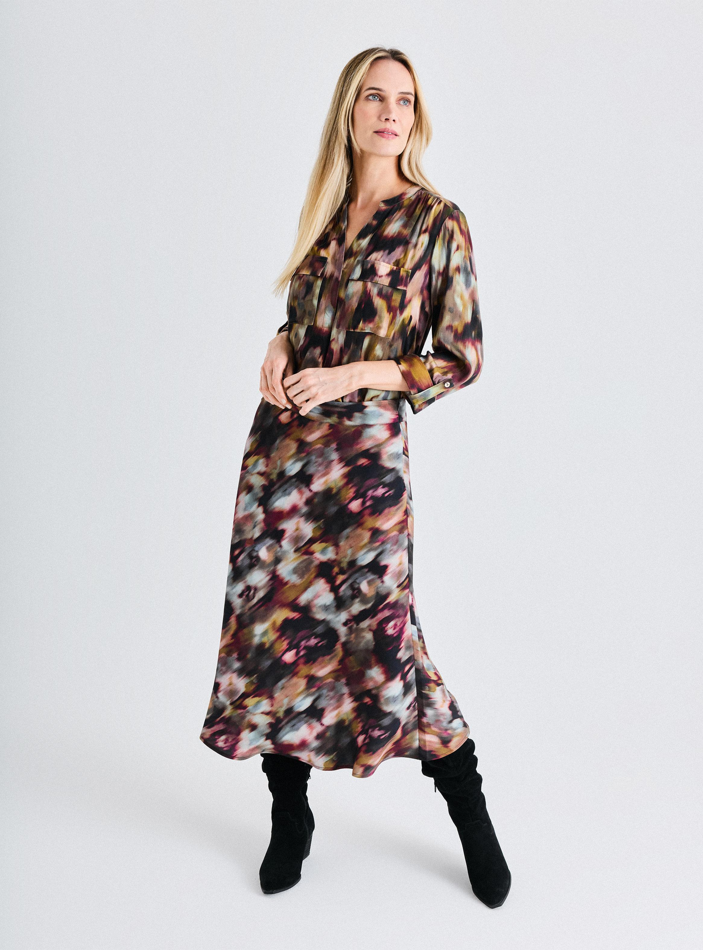 Blusa con Recogido en Costados-4