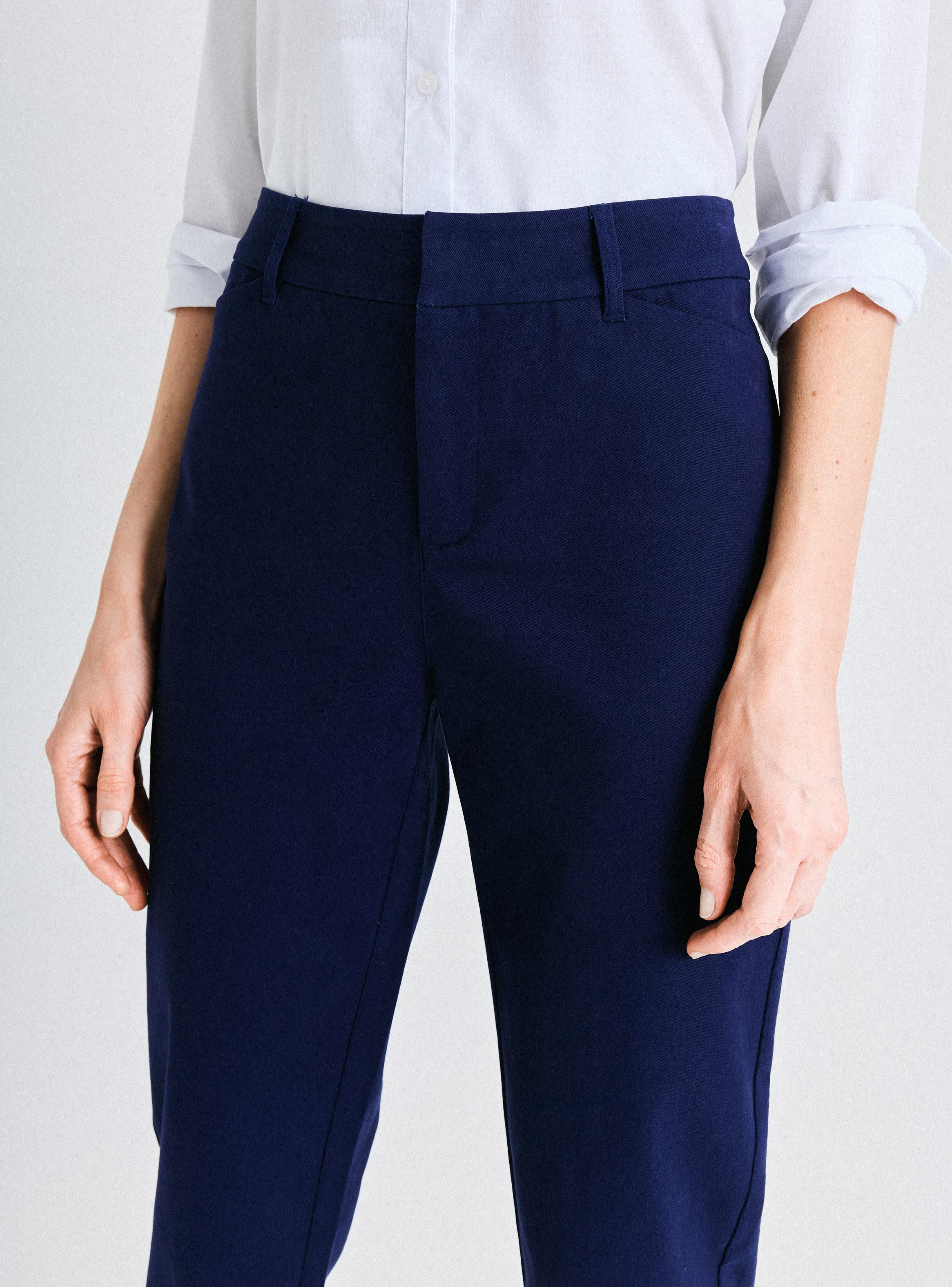 Pantalón Twill Corte Recto-2