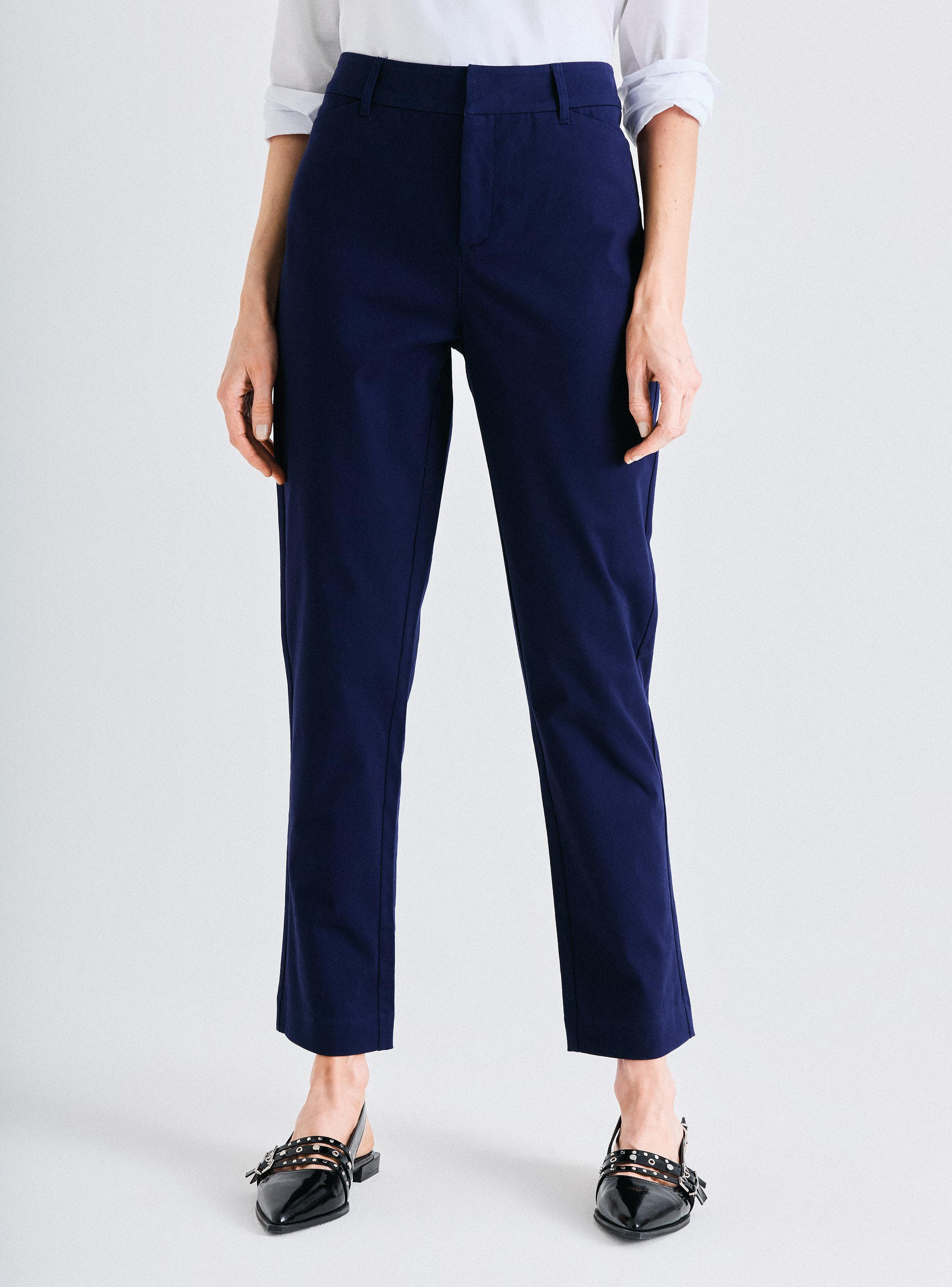 Pantalón Twill Corte Recto-0