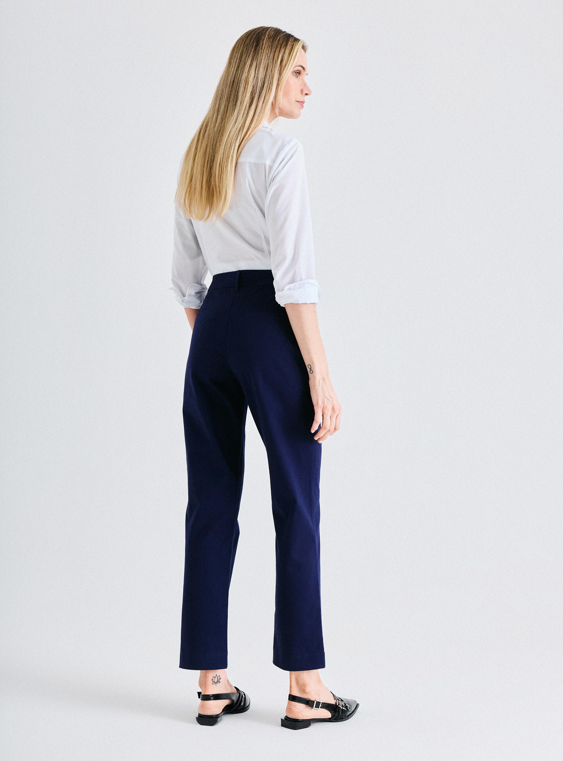 Pantalón Twill Corte Recto-5
