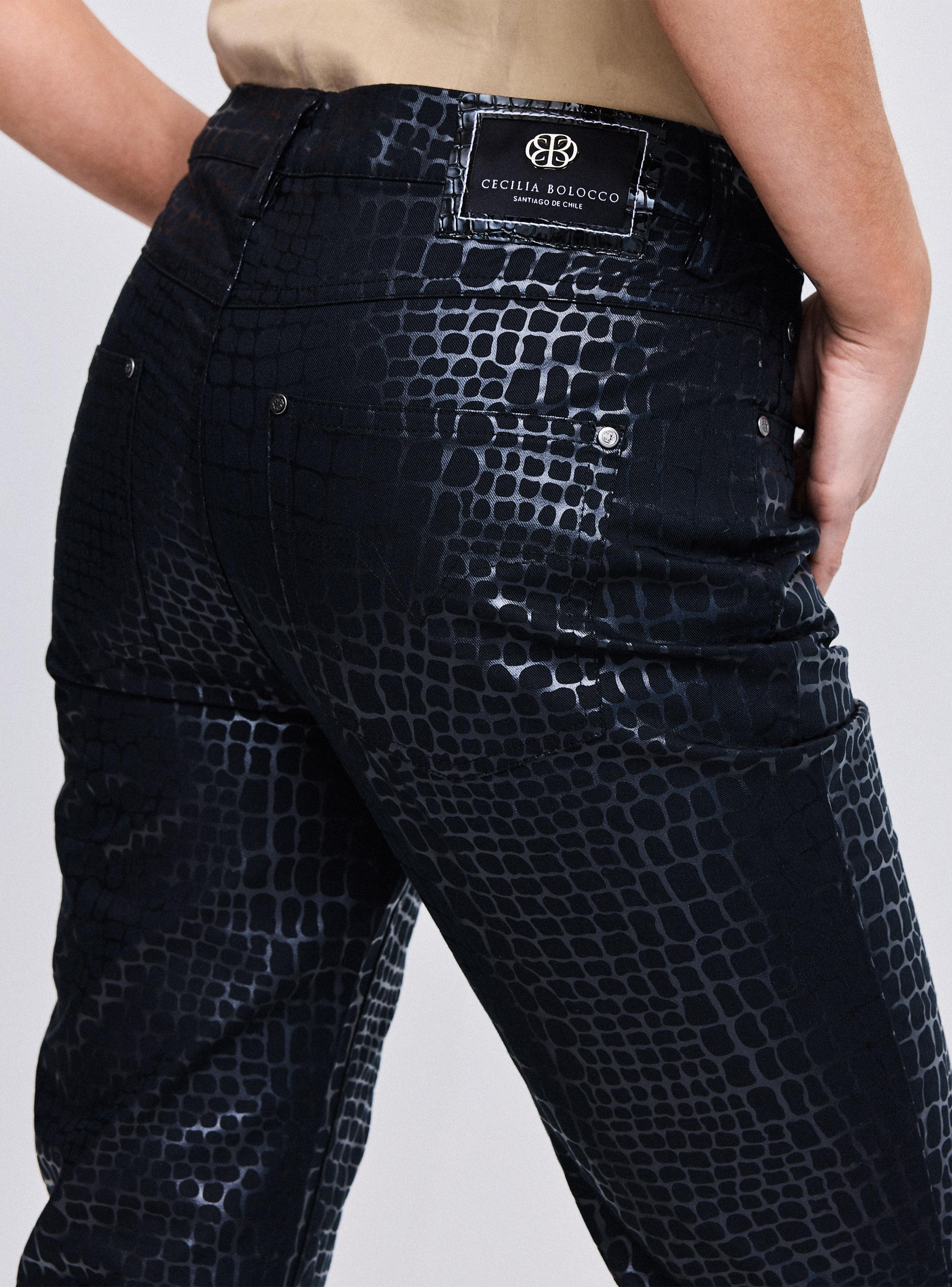 Pantalón 5 Bolsillos Animal Print-3