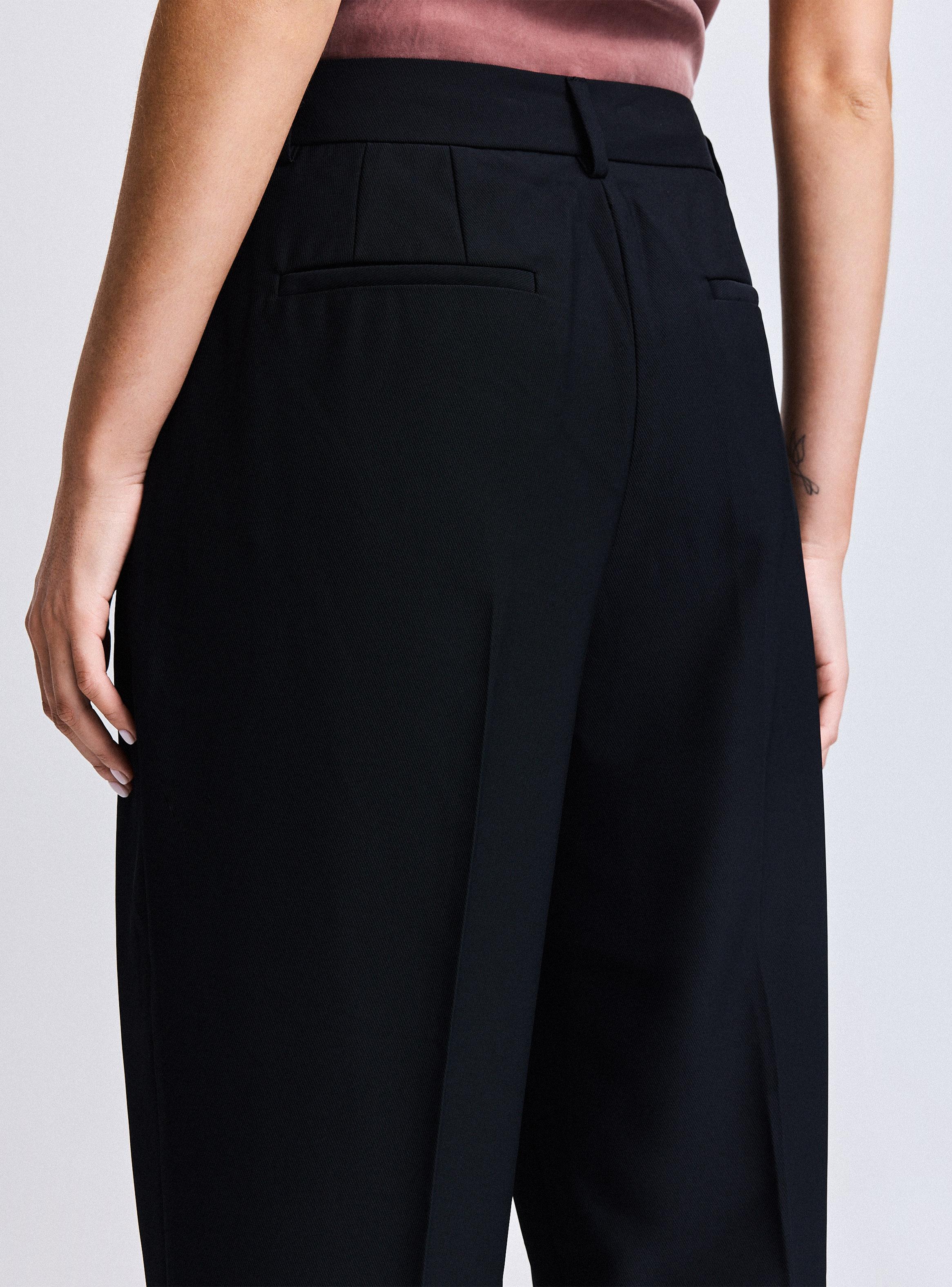 Pantalón con Pinzas Twill-3
