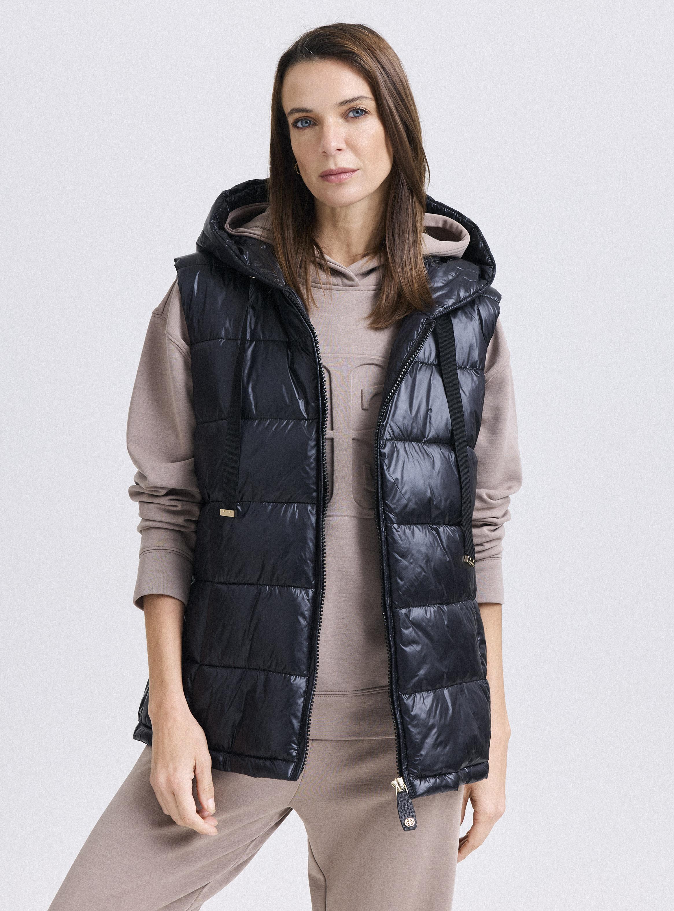 Parka Acolchada con Capucha-0