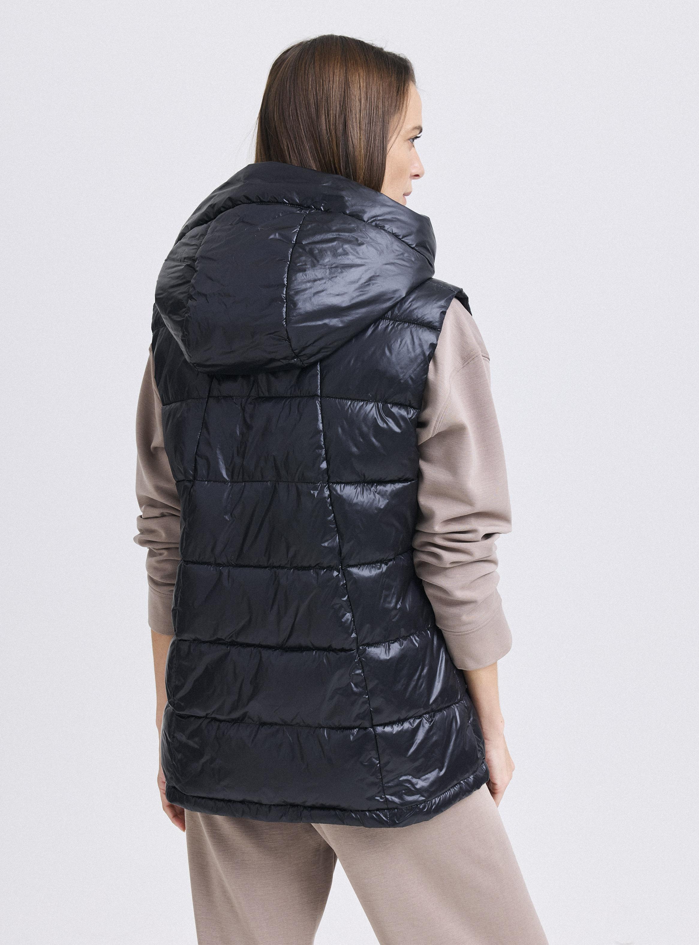 Parka Acolchada con Capucha-1