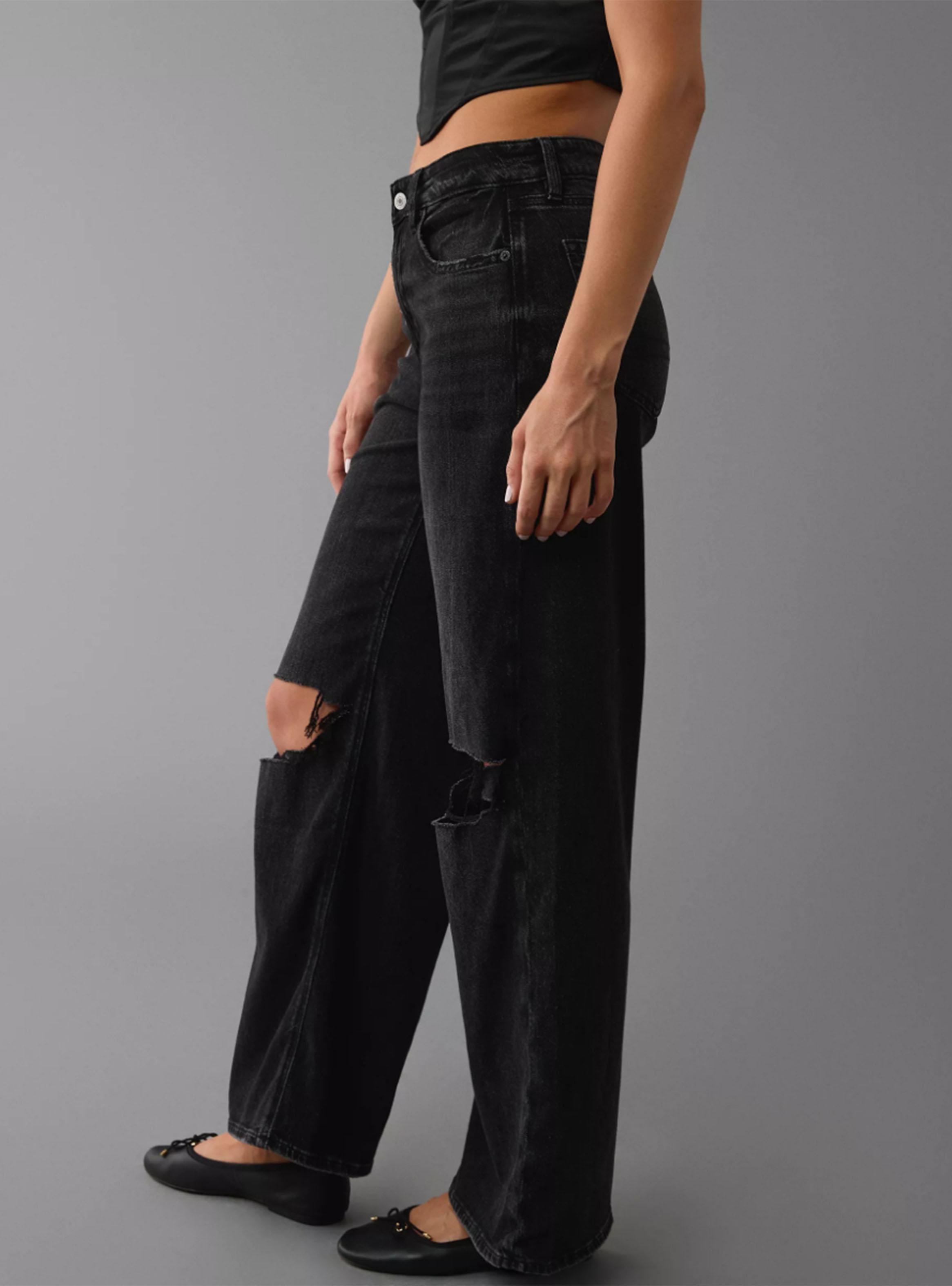 Jeans Stretch Super High-Waisted Baggy Wide-Leg-2