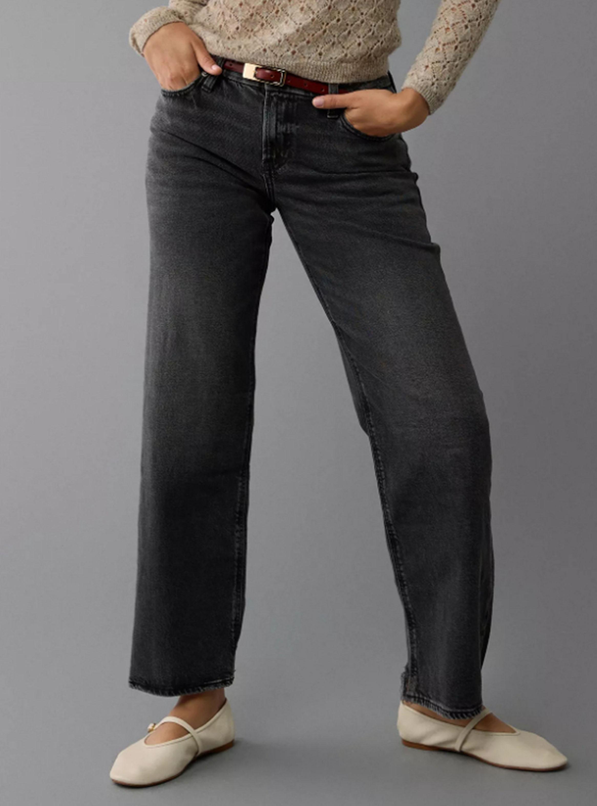 Jeans Ae Stretch Curvy High-Waisted Stovepipe-0