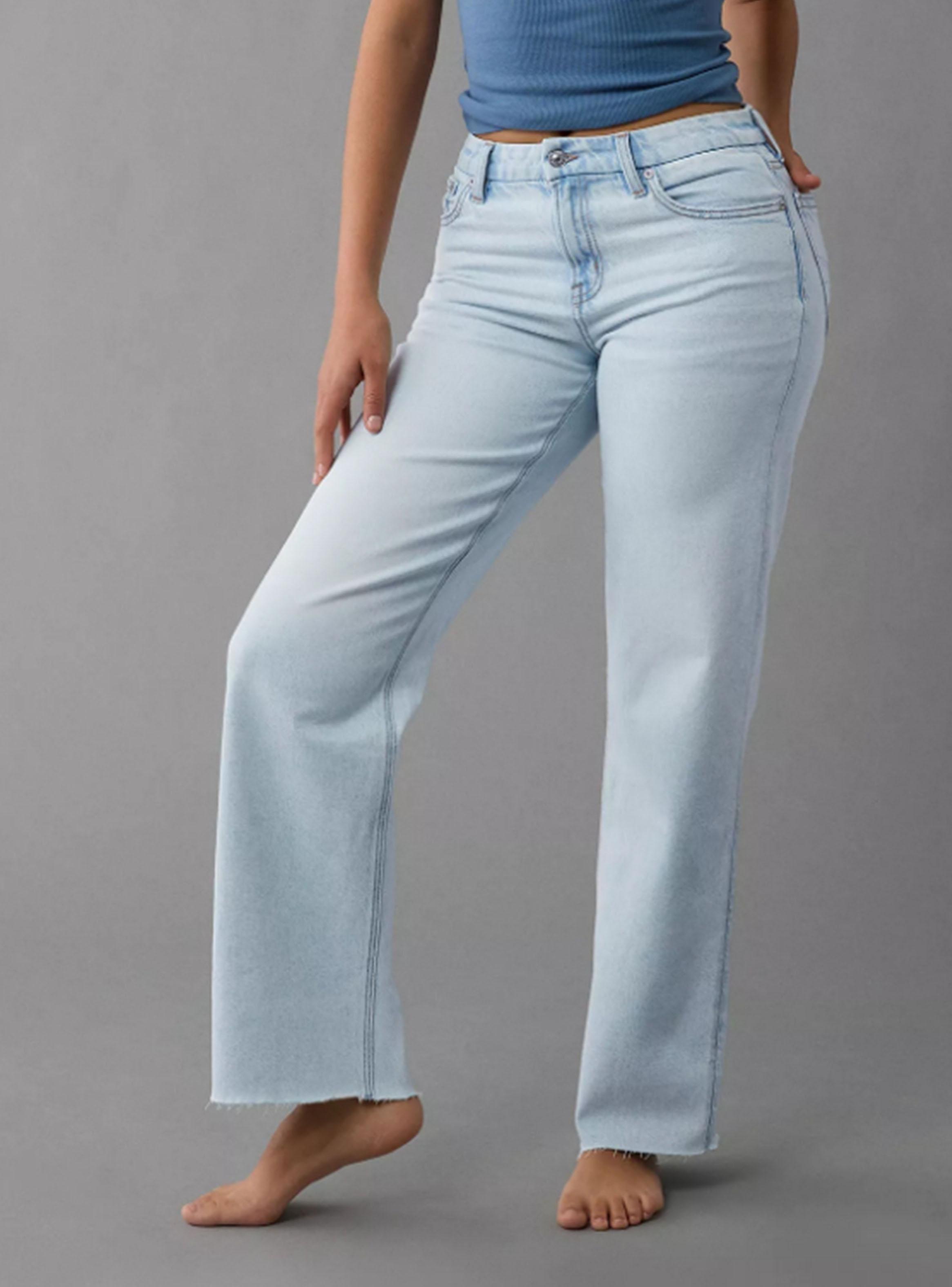 Jeans Ae Stretch Curvy High-Waisted Stovepipe-0