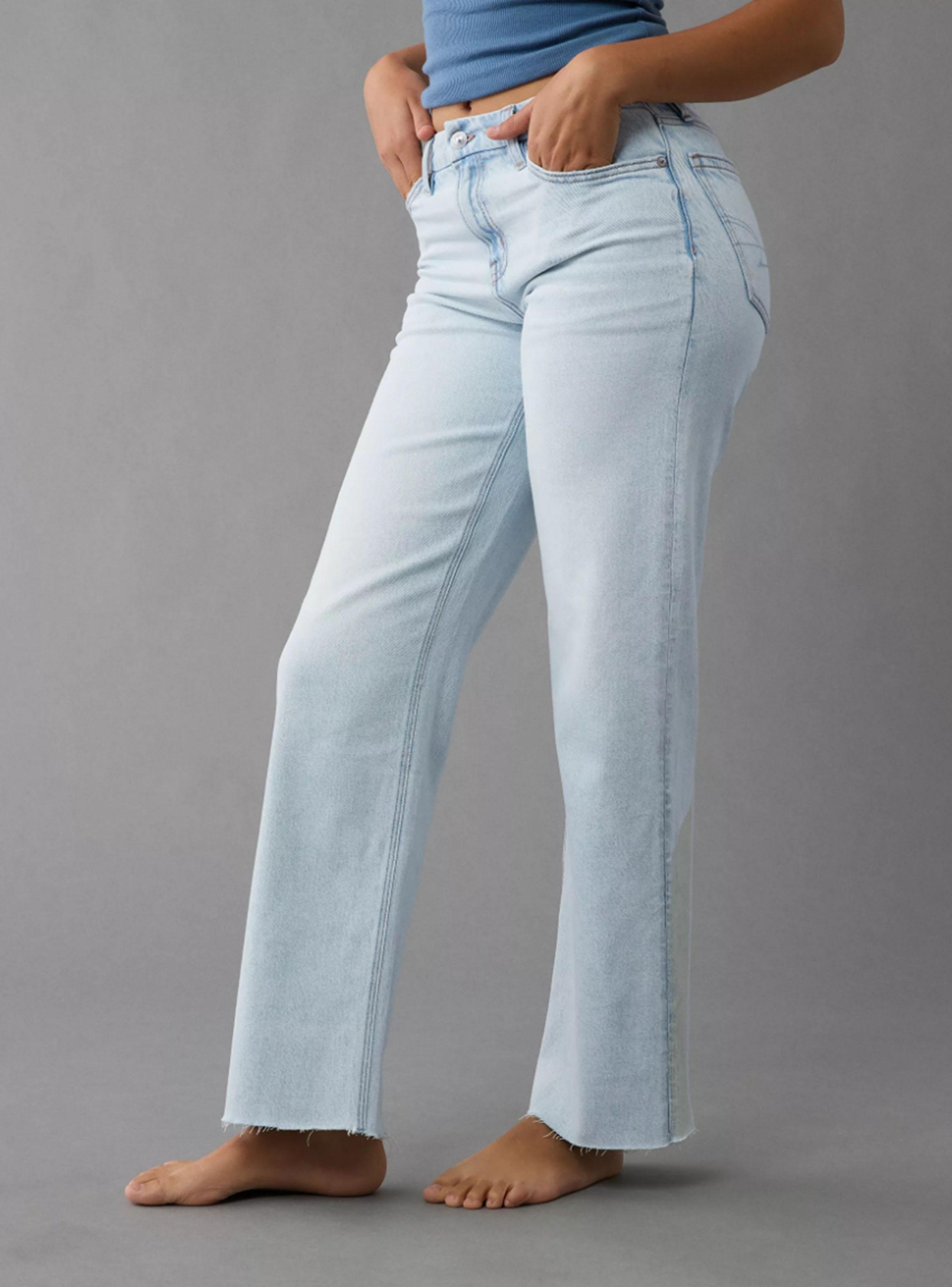 Jeans AE Next Level Kick Bootcut Crop Cintura Alta-2