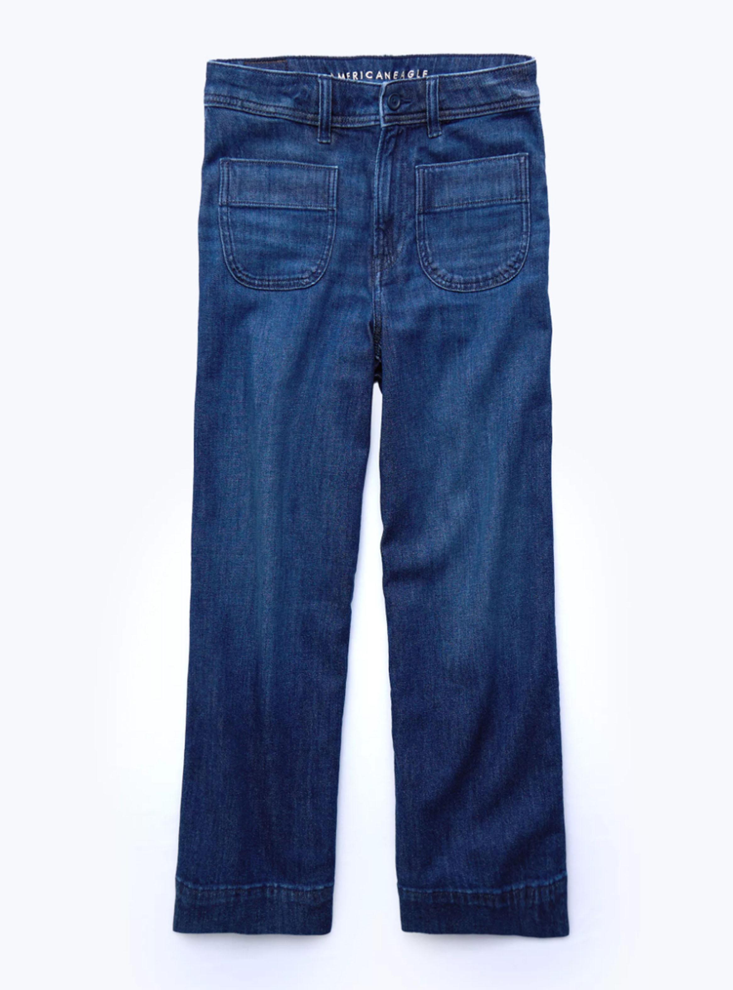 Jeans Wide-Leg Crop Stretch Holgado Cintura Super Alta-2