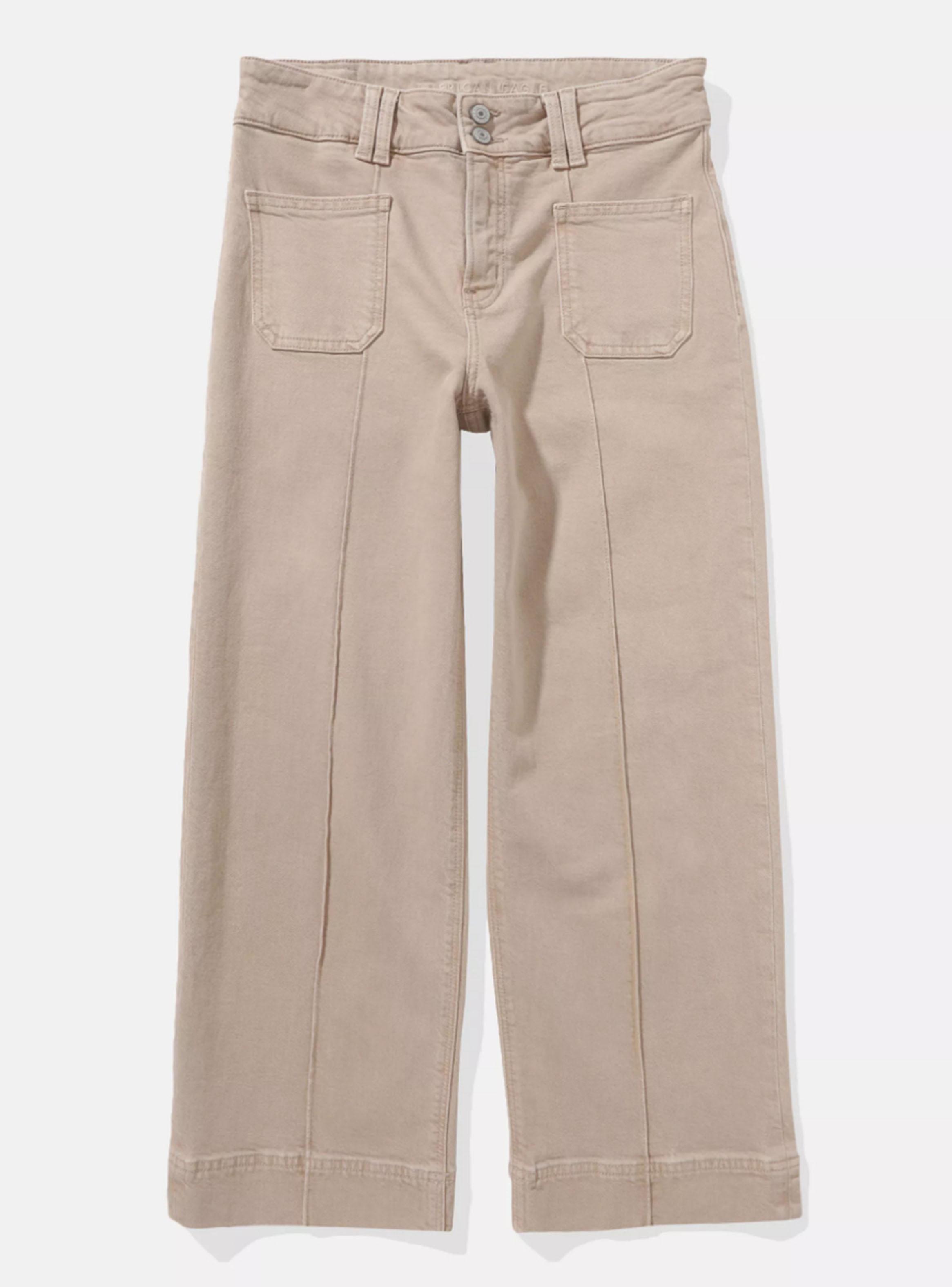 Jeans Ae Stovepipe Crop Cintura Alta-2