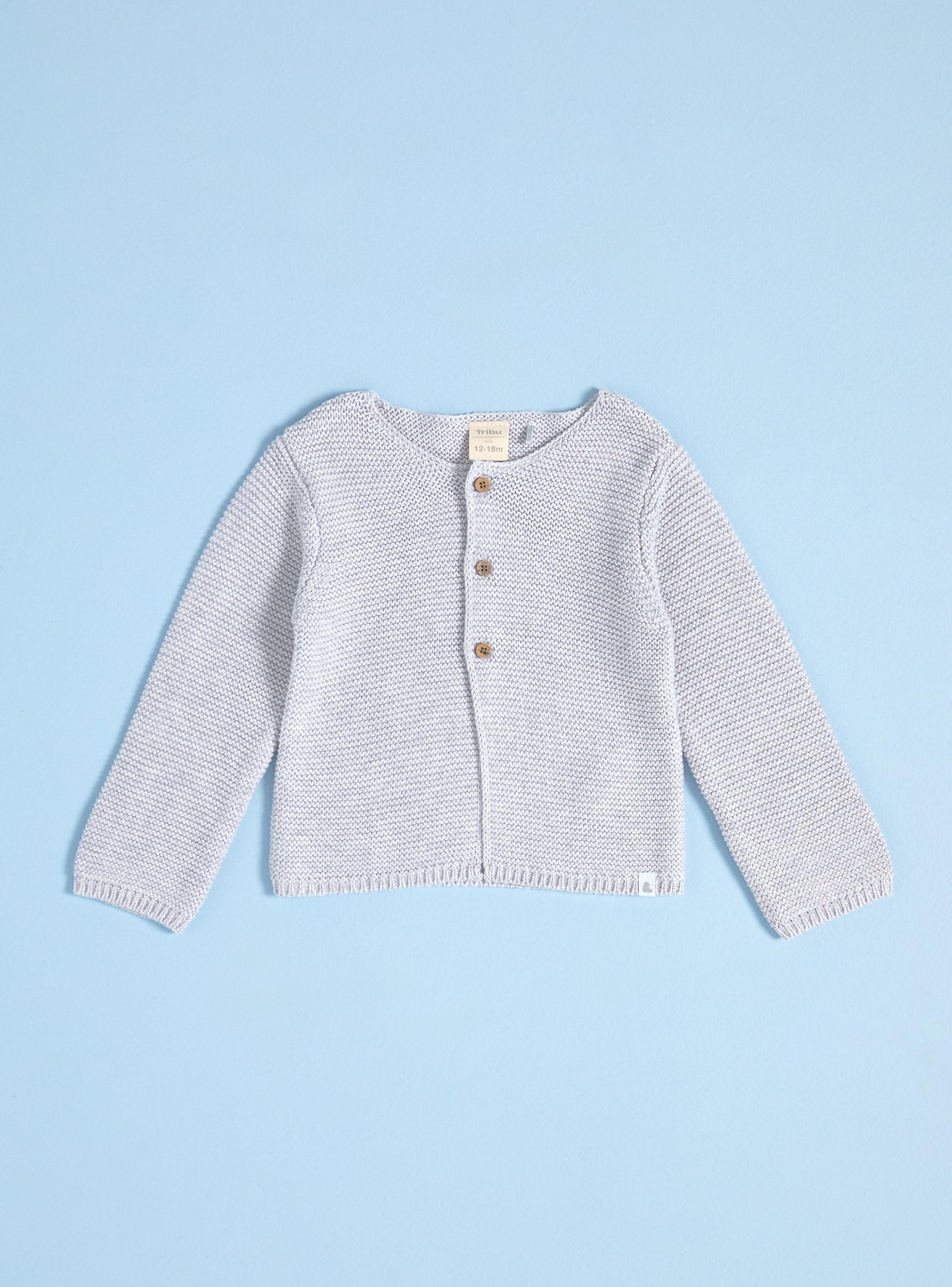Sweater con Botones Delanteros-0