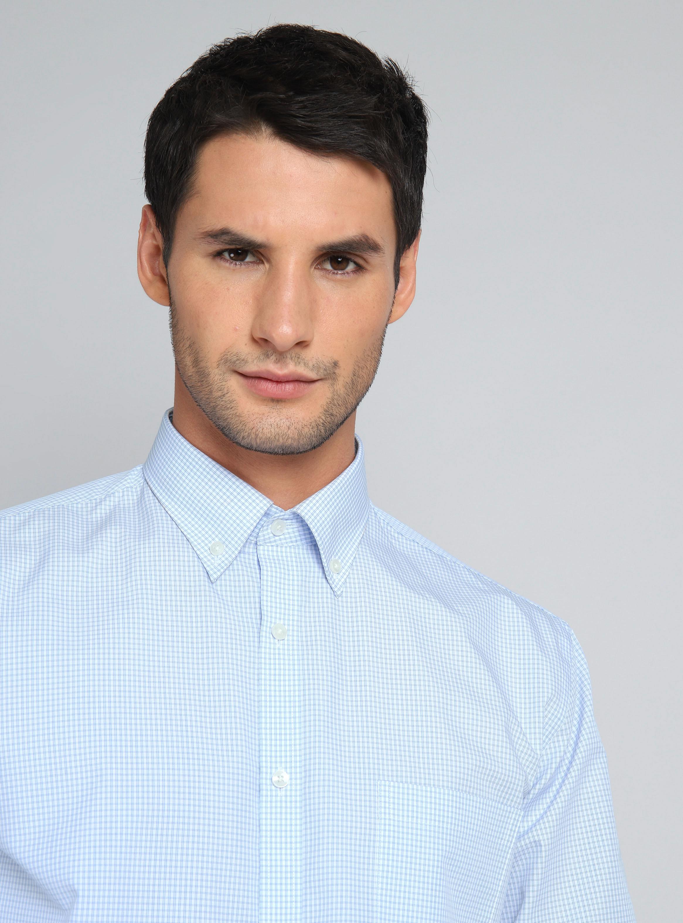 Camisa Formal Diseño a Cuadros-2