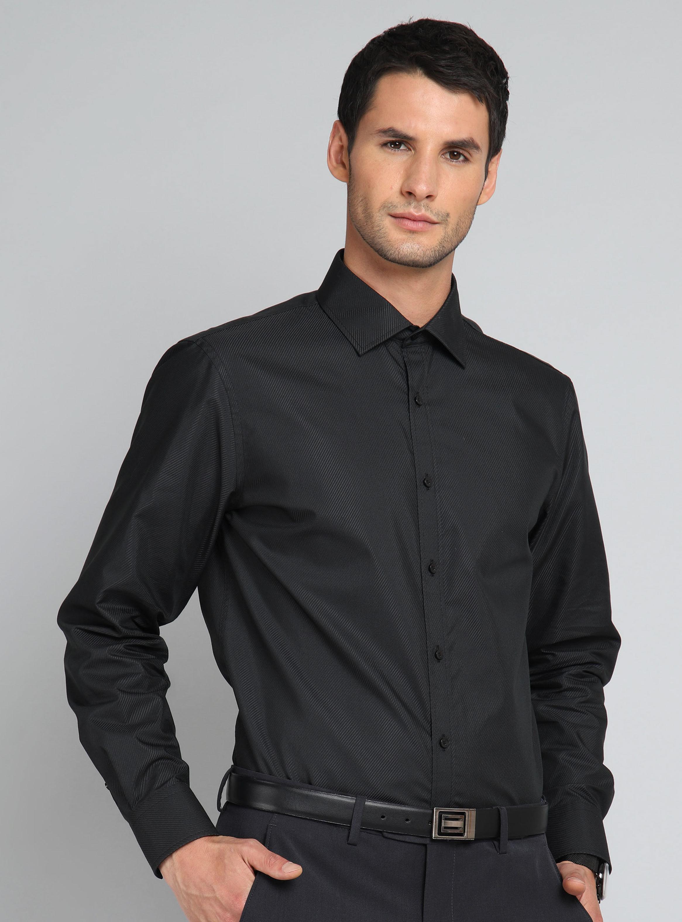 Camisa Formal Texturada-0