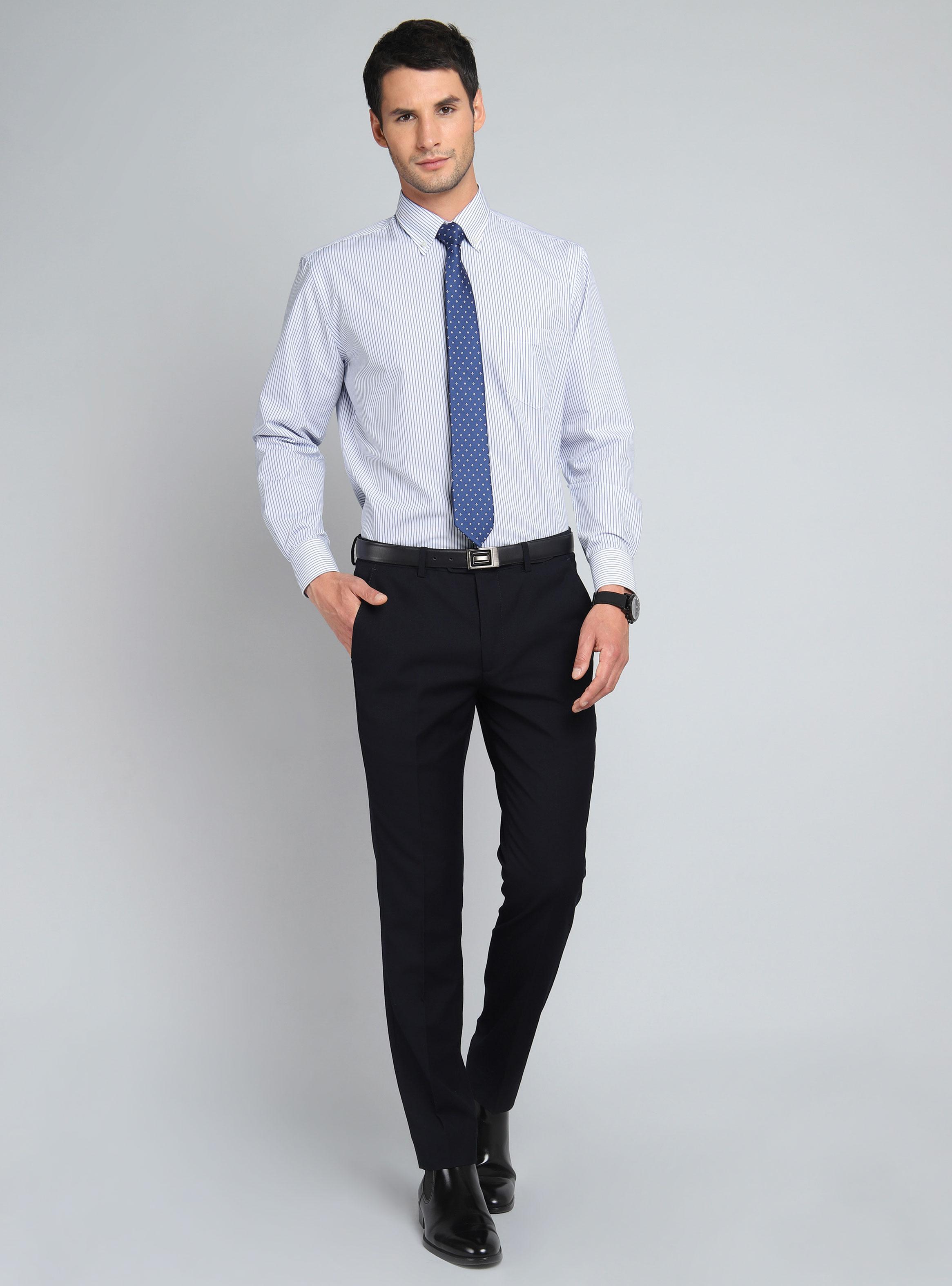 Camisa Formal Diseño a Print Cuadros-4