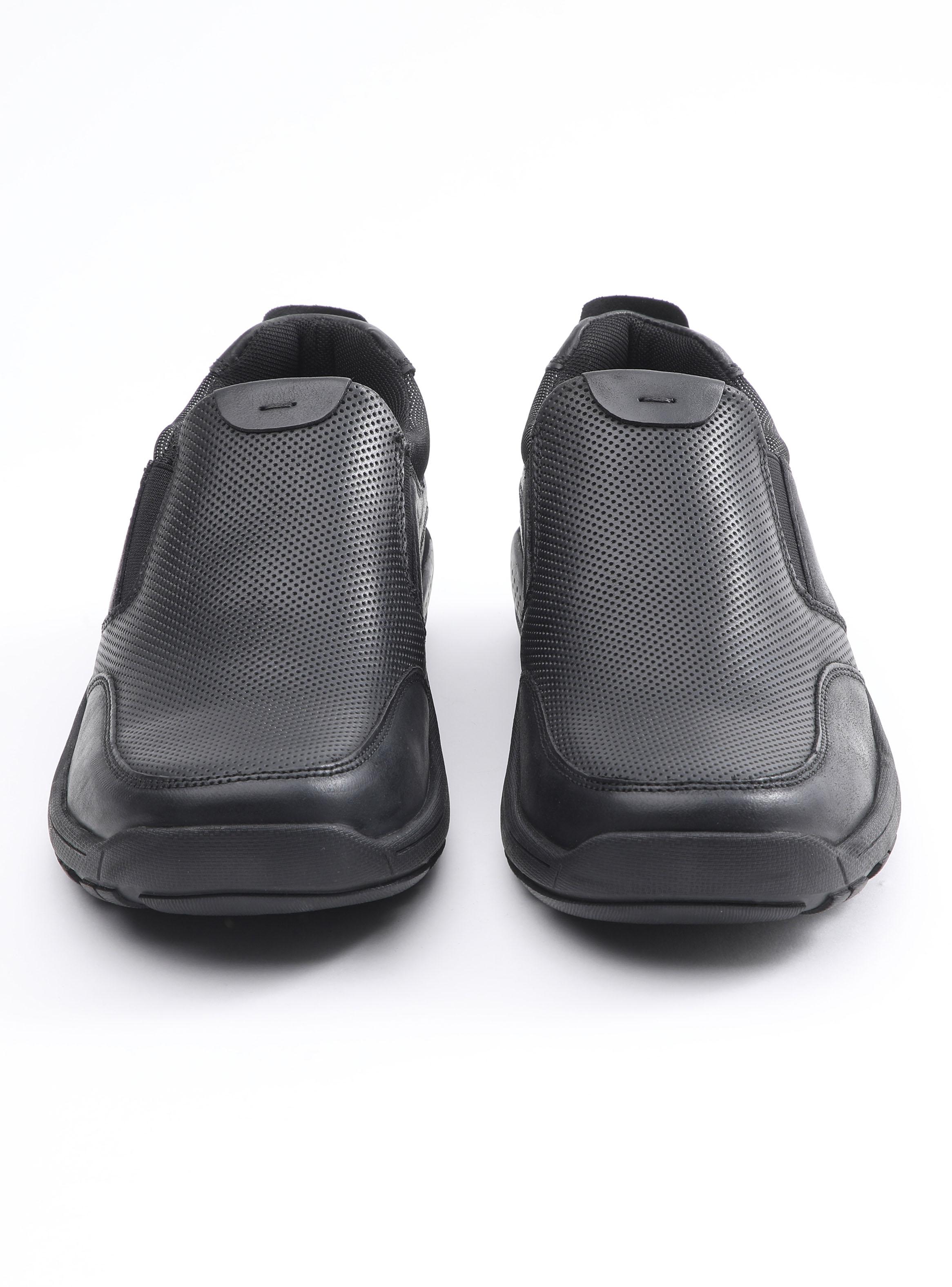 Mocasín con Textura Cuero y  Plantilla Memory Foam Hombre-2
