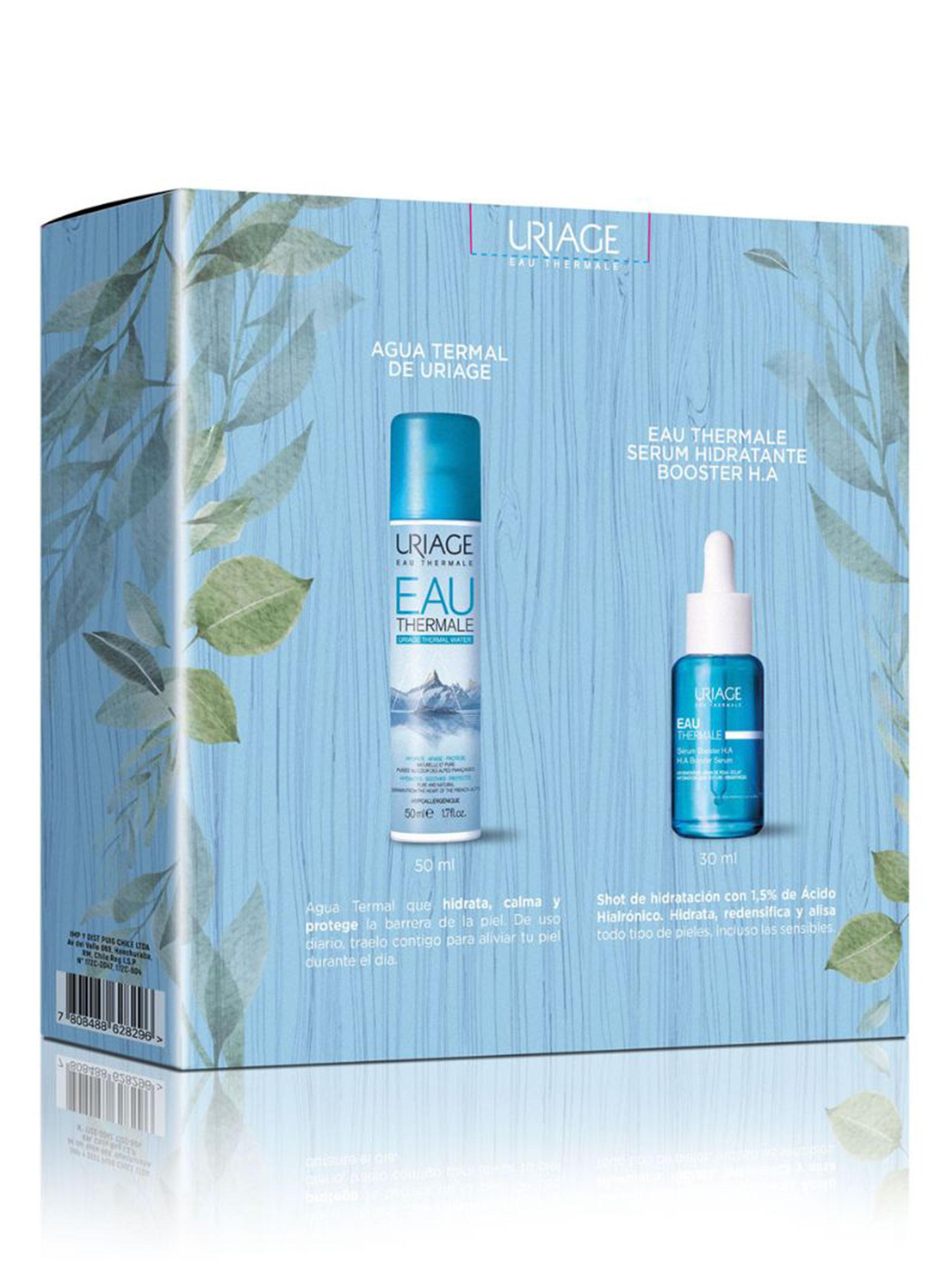 Set Eau Thermale Serum Booster HA + Agua Termal de Uriage 50ml -3