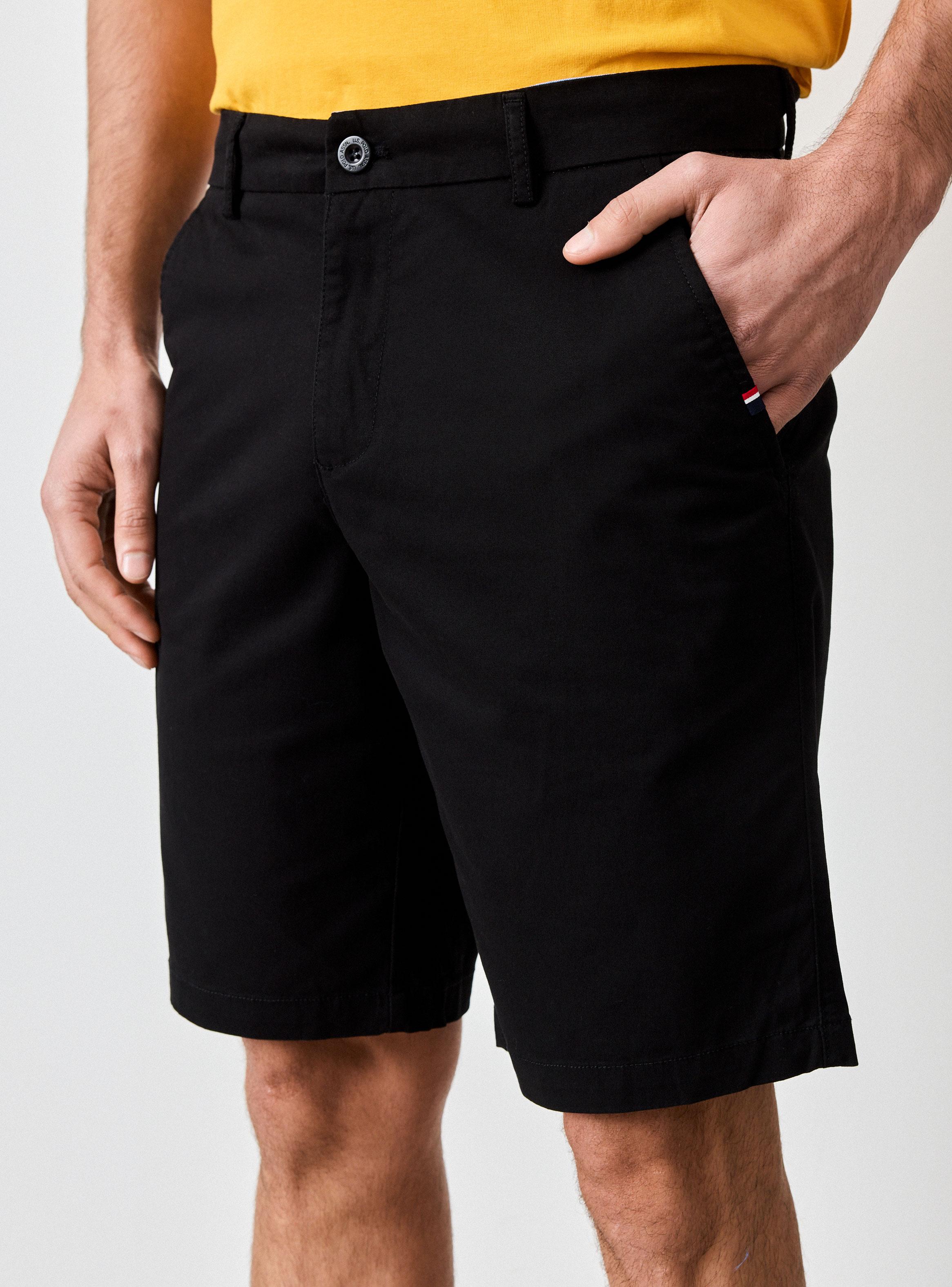 Short Gabardina Corte Chino con Elastano-2