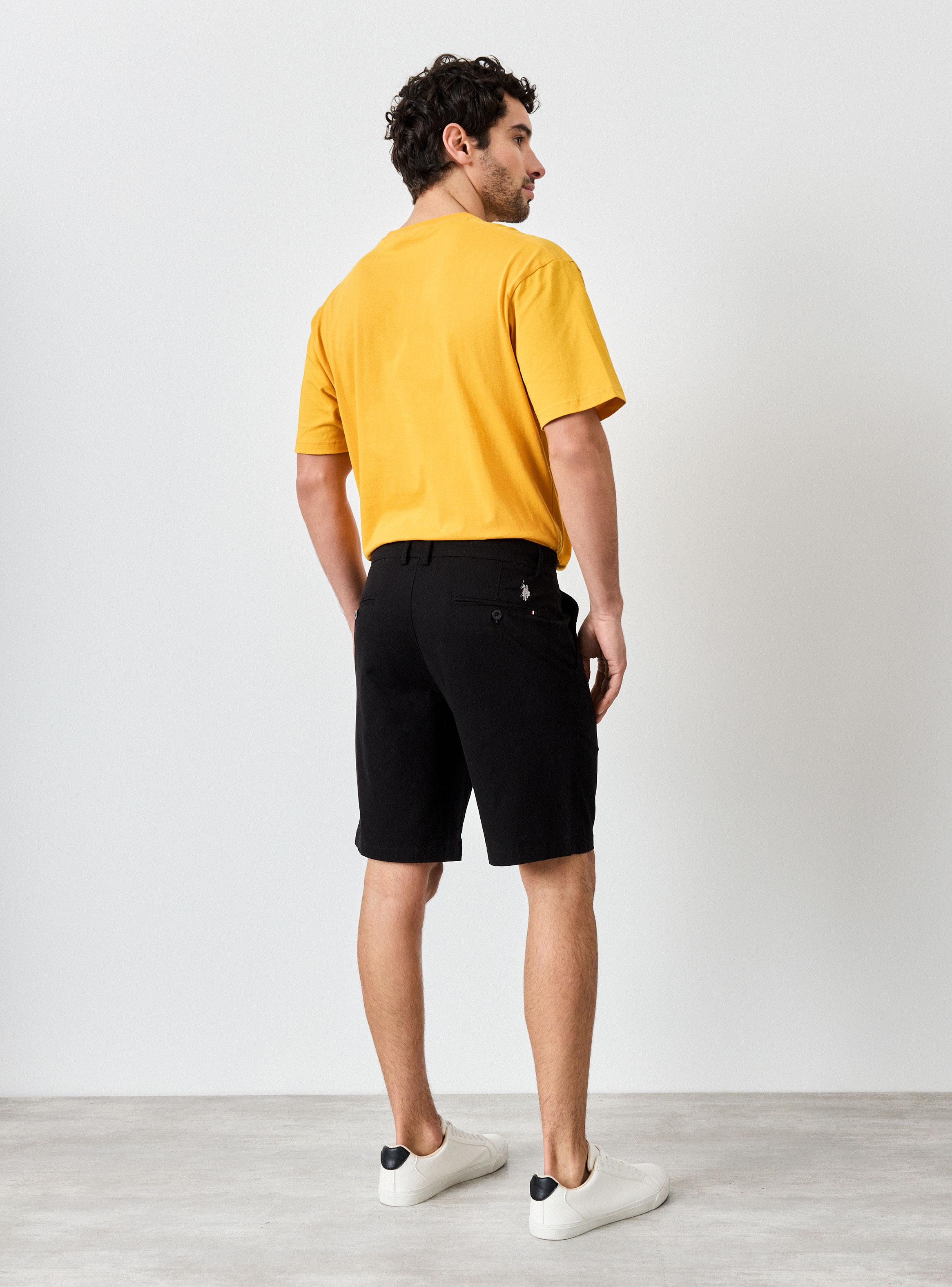 Short Gabardina Corte Chino con Elastano-5
