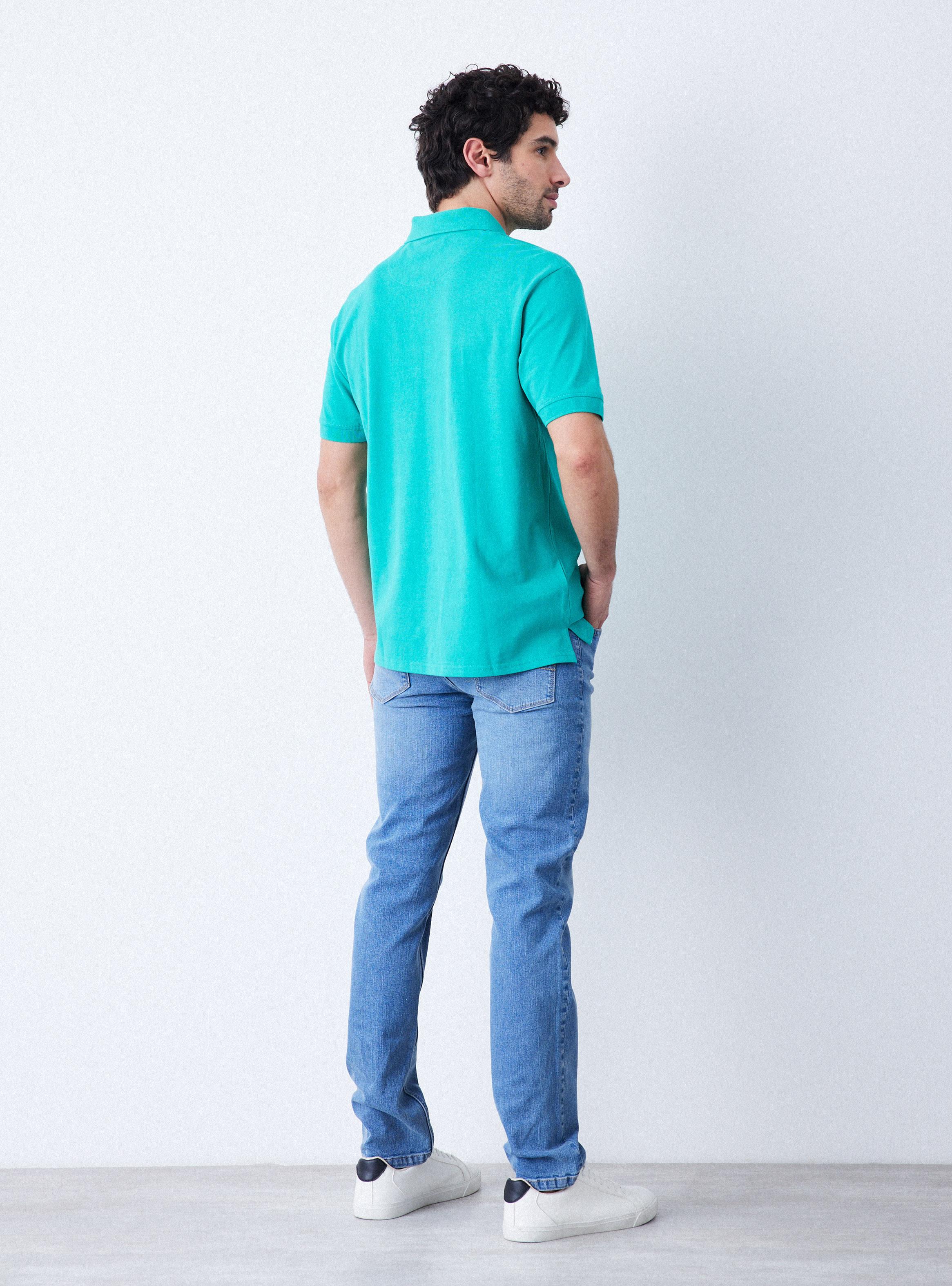Polera Piqué Logo Pequeño-5