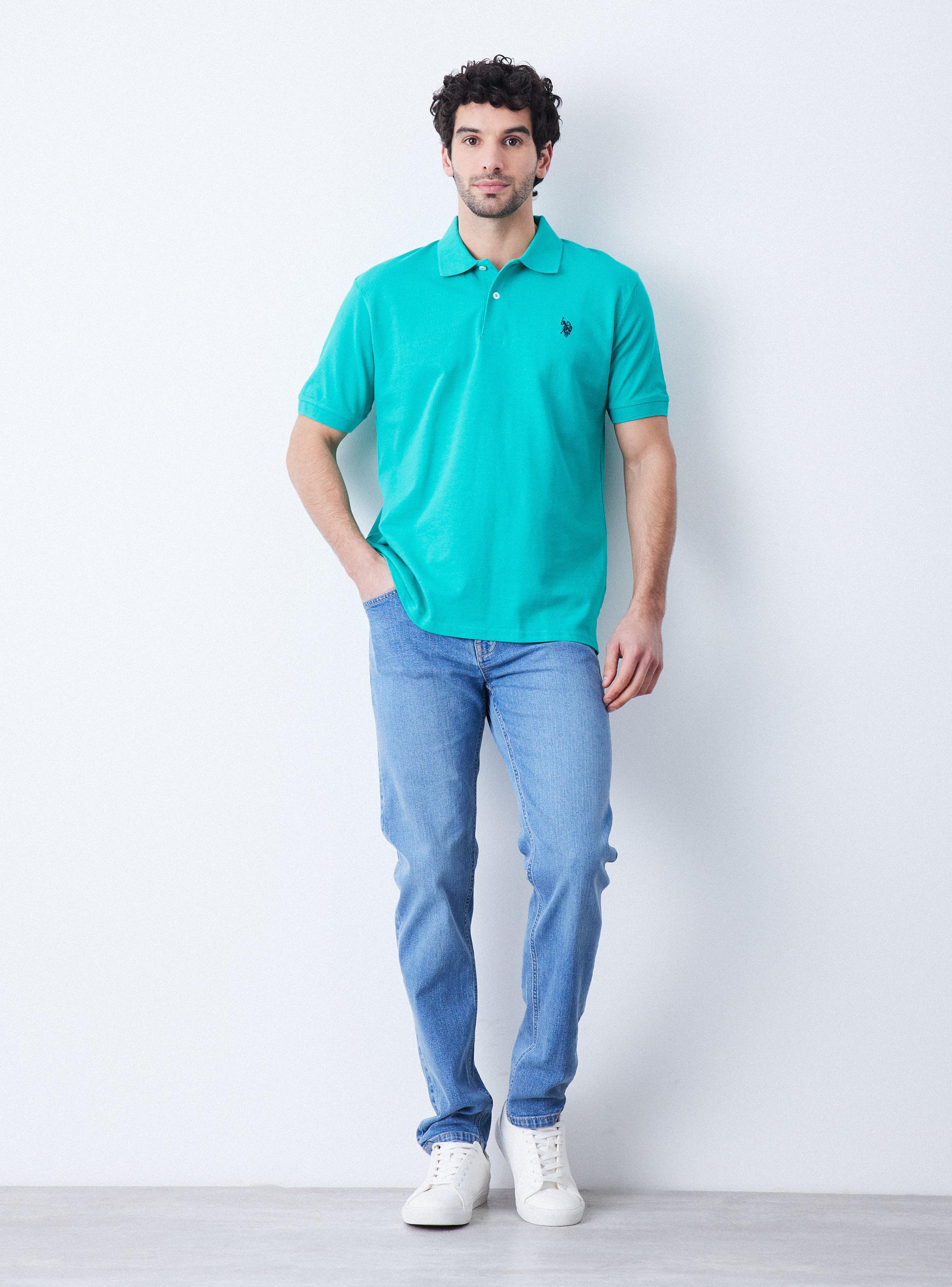 Polera Piqué Logo Pequeño-4