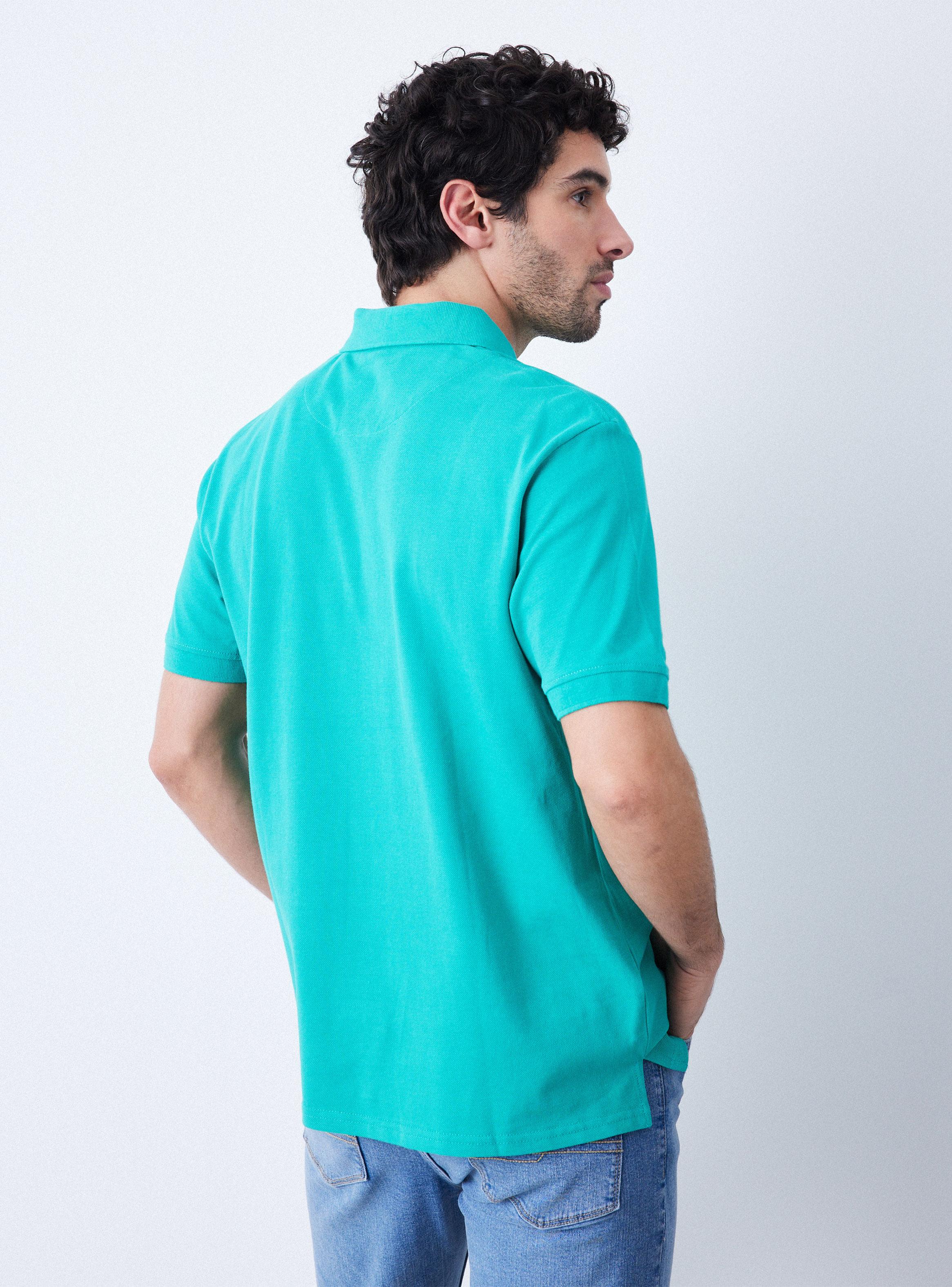 Polera Piqué Logo Pequeño-1