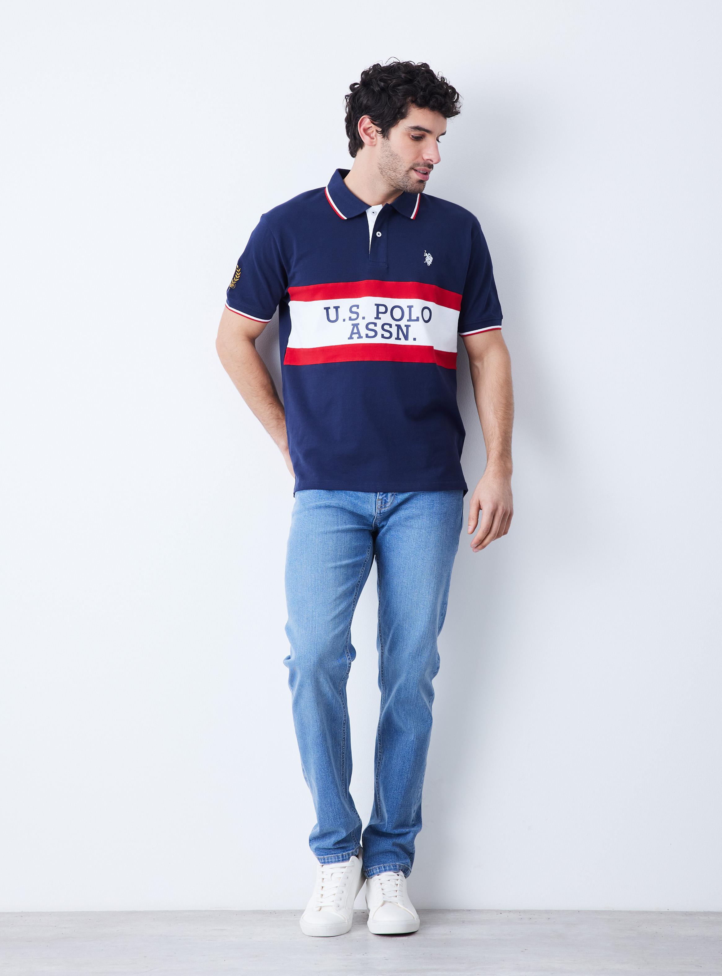 Polera Piqué Logo Front Bloq-4