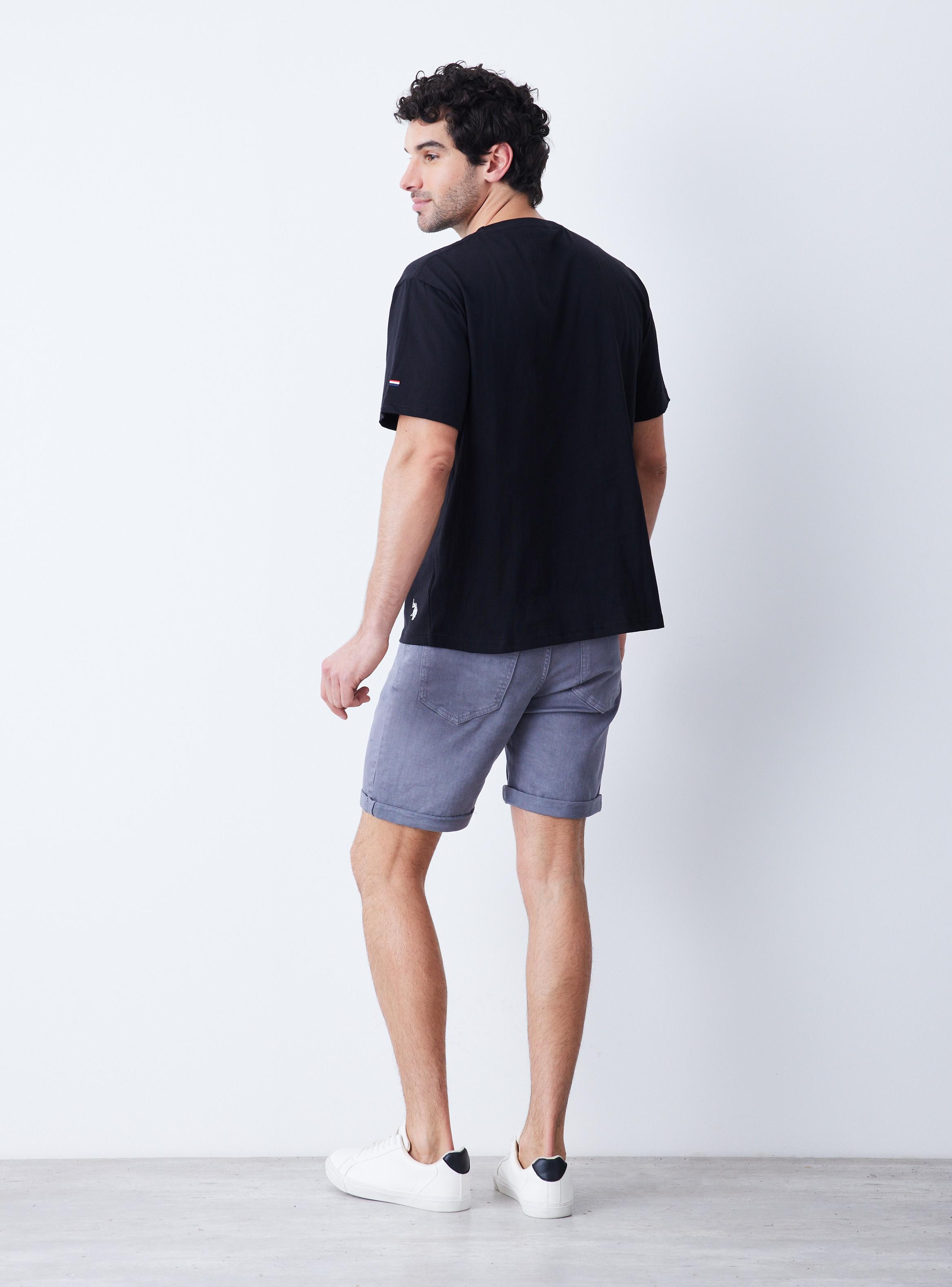 Polera Jersey Cuello Redondo Logo Bordado-5