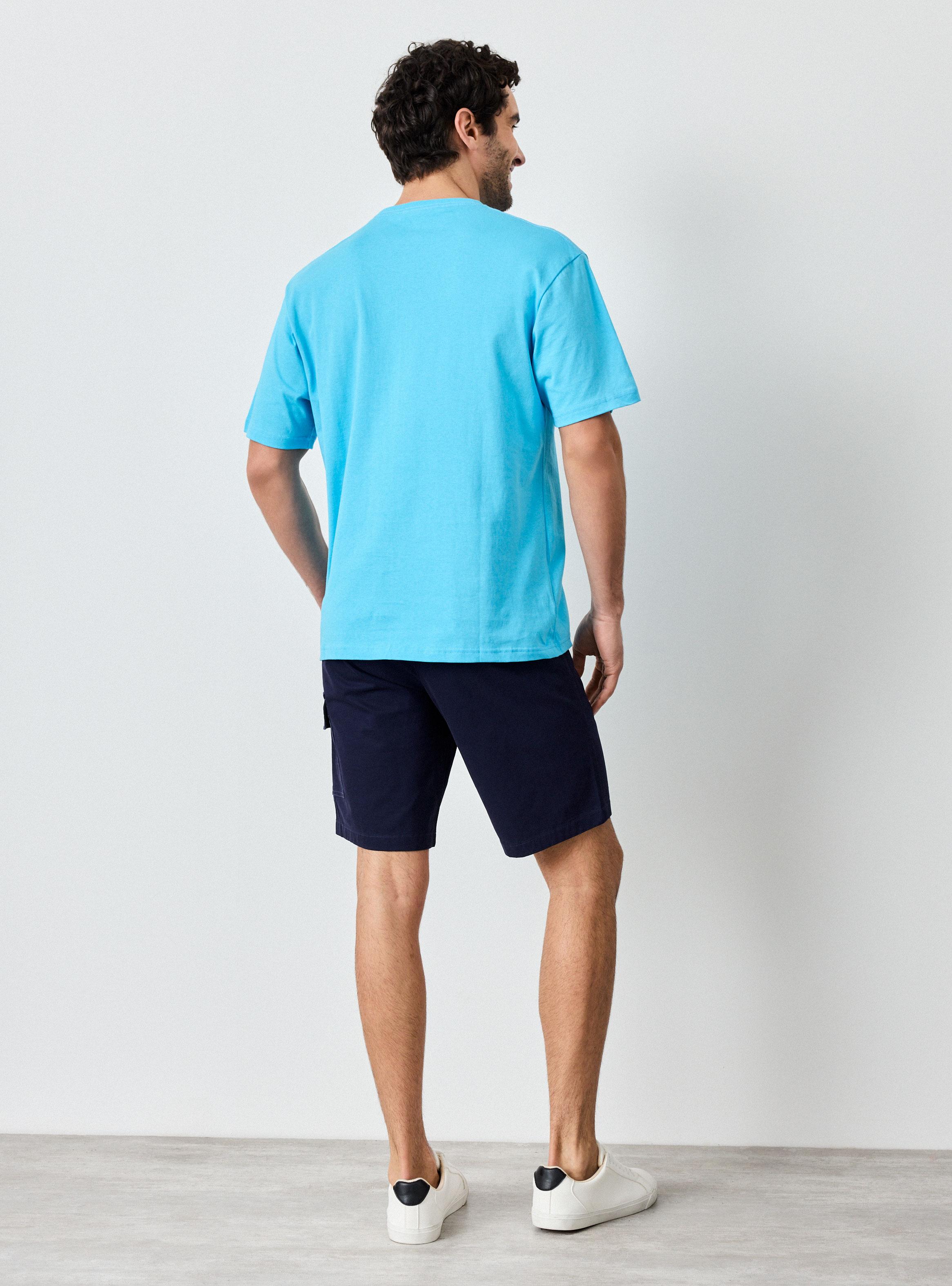 Polera Cuello Redondo Bolsillo-5