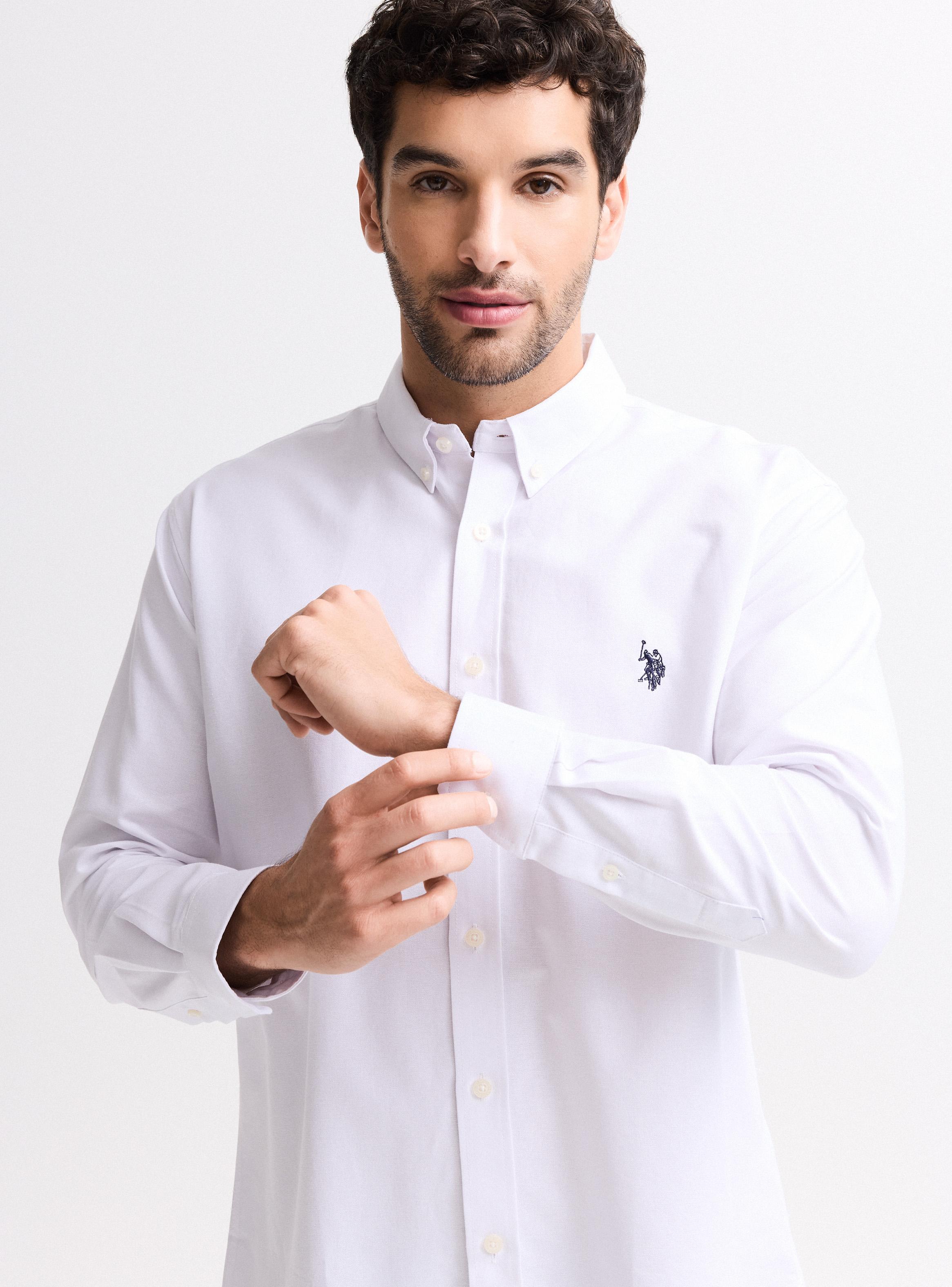 Camisa Manga Larga Oxford-3