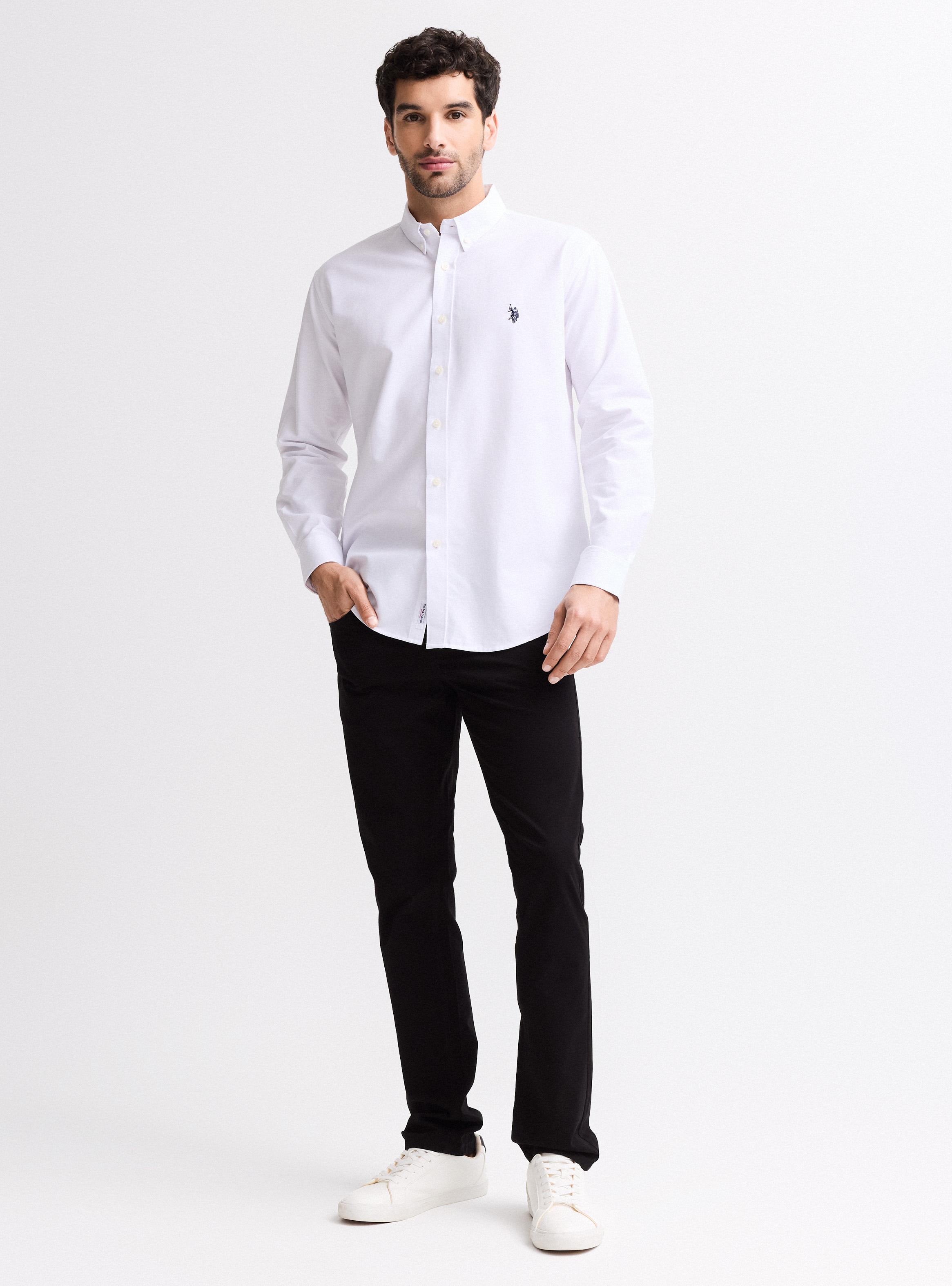 Camisa Manga Larga Oxford-4